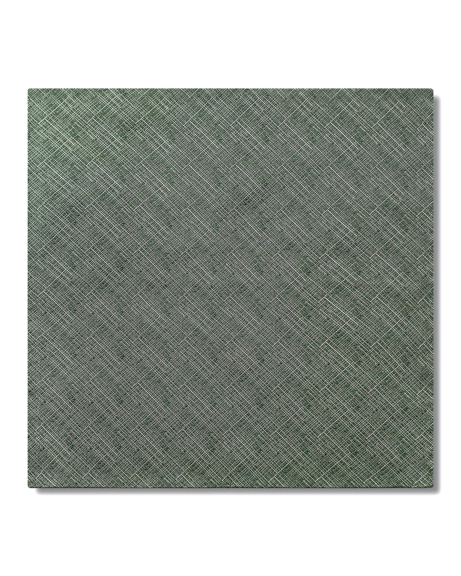 Barne Pocket Square Dark Green Crosshatch