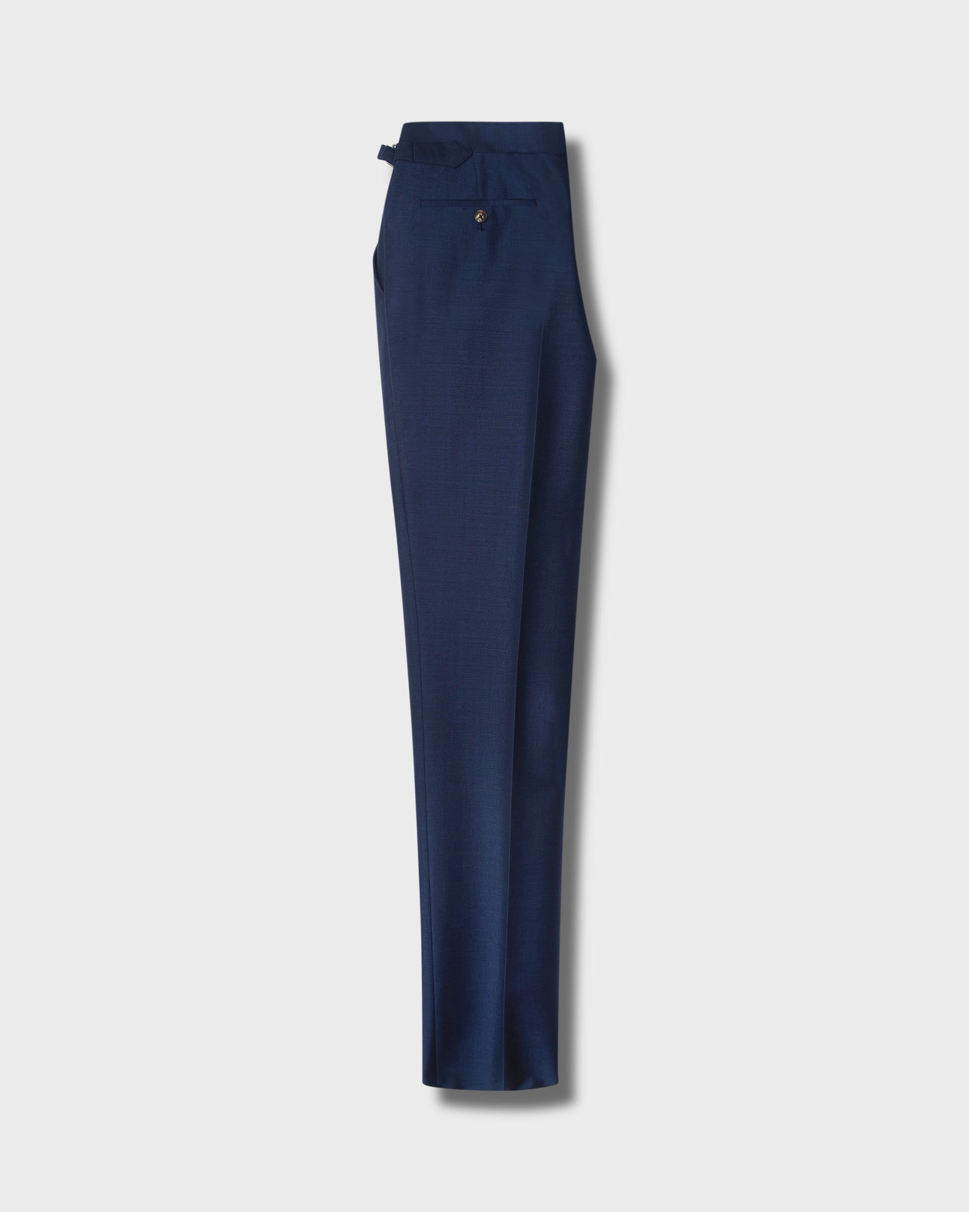 Inglefield Wool Mohair Suit Trousers Blue