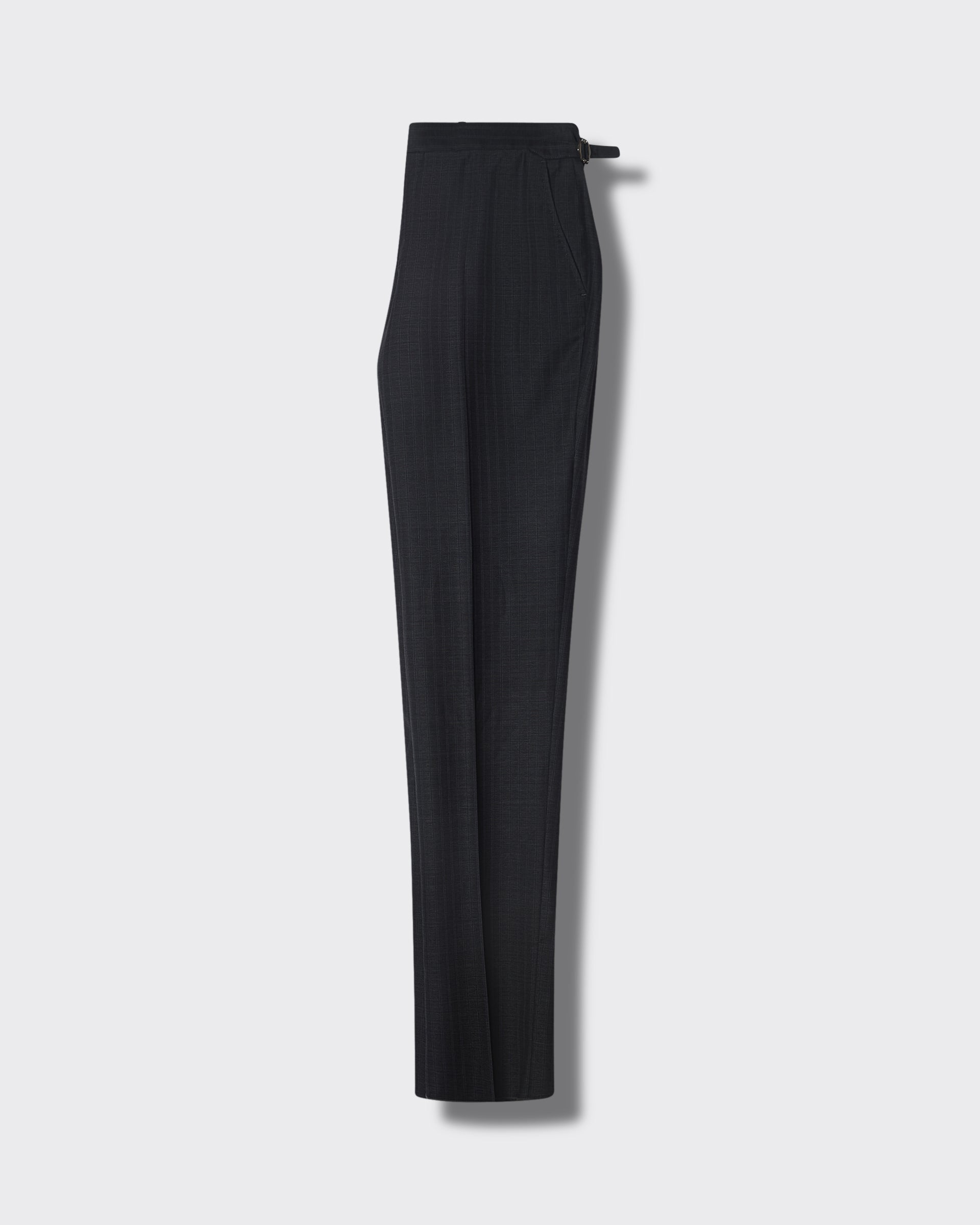 Trent Pinstripe Wool 2 piece Suit Charcoal