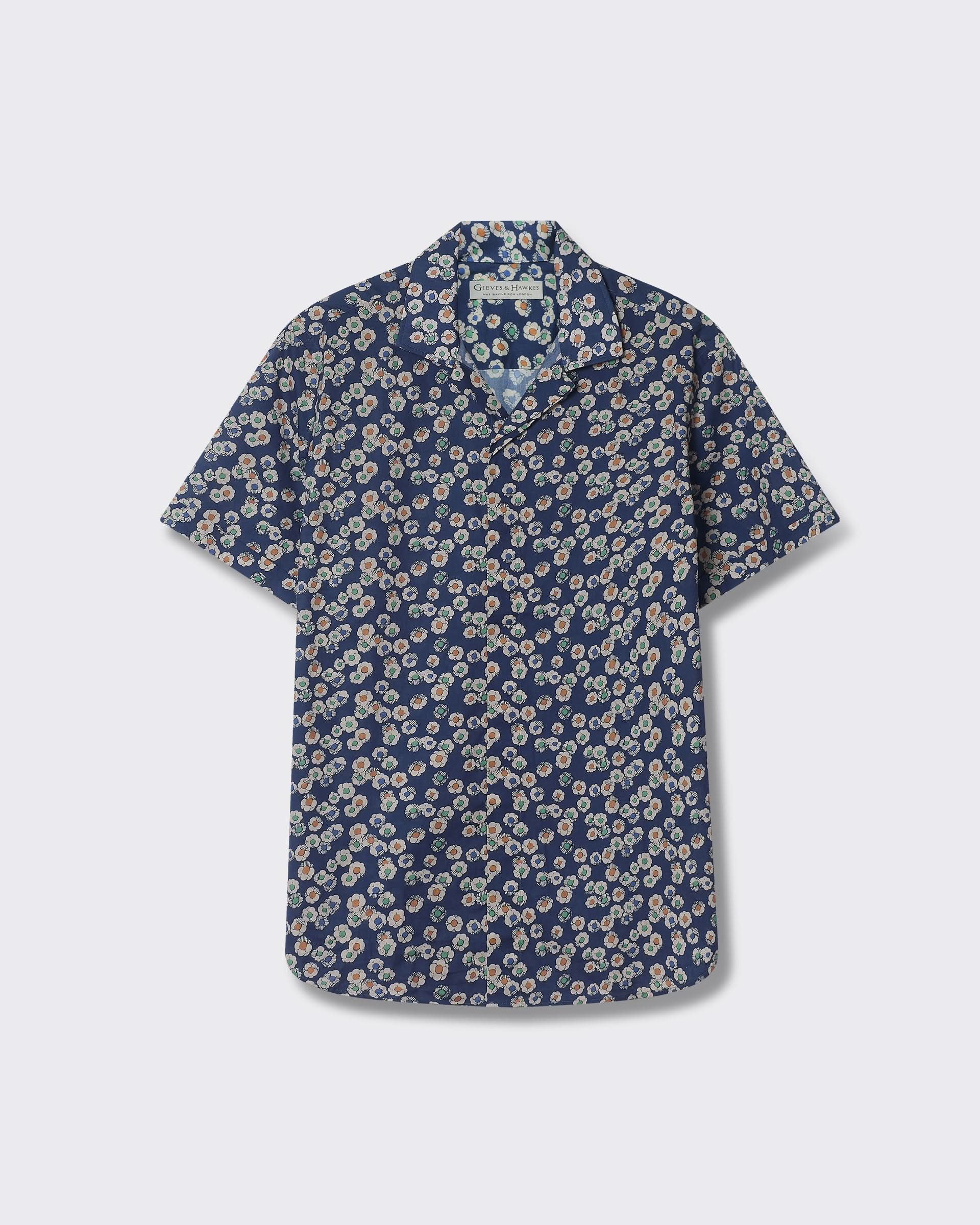 Glenn Hidden Button Cotton Shirt