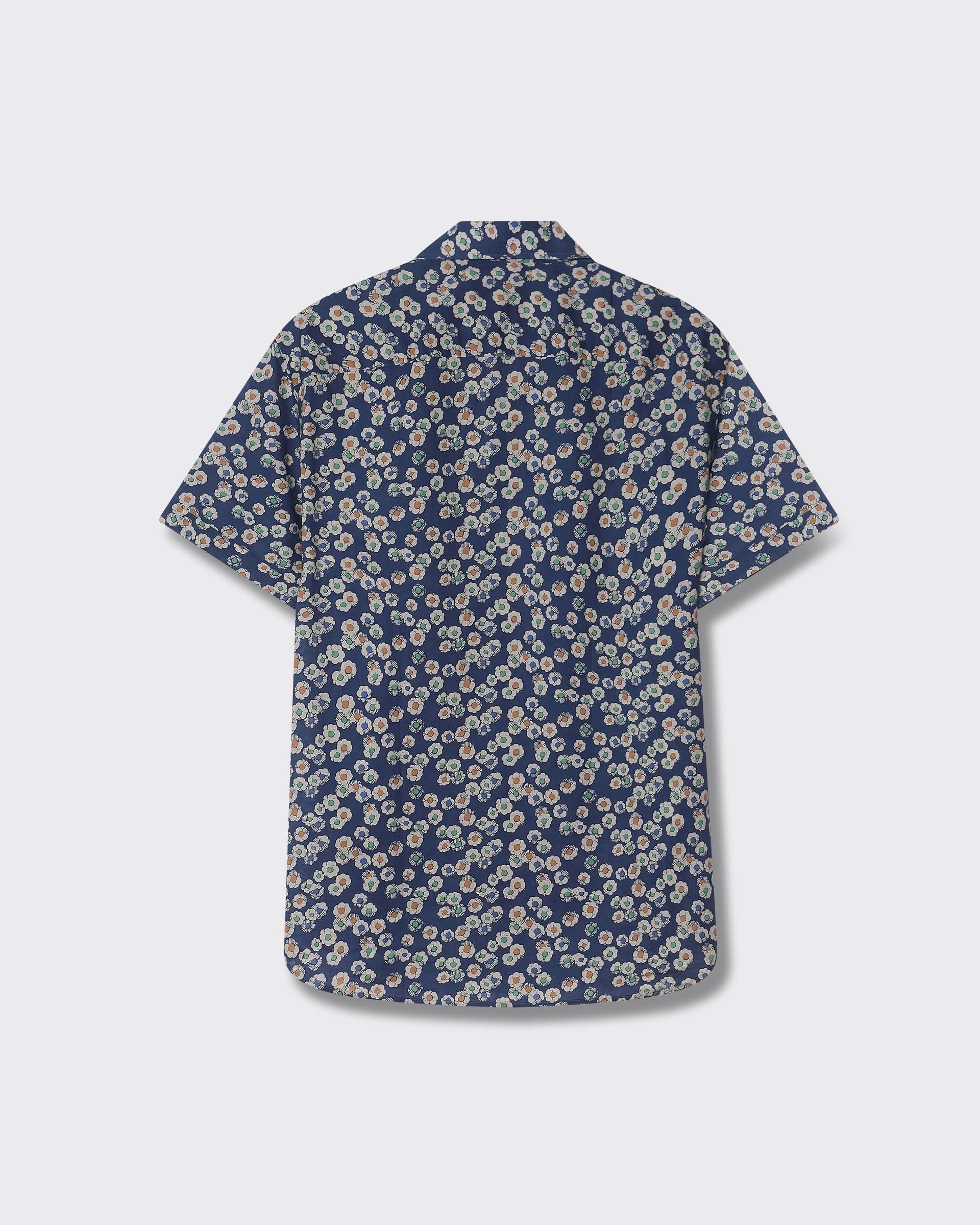 Glenn Hidden Button Cotton Shirt