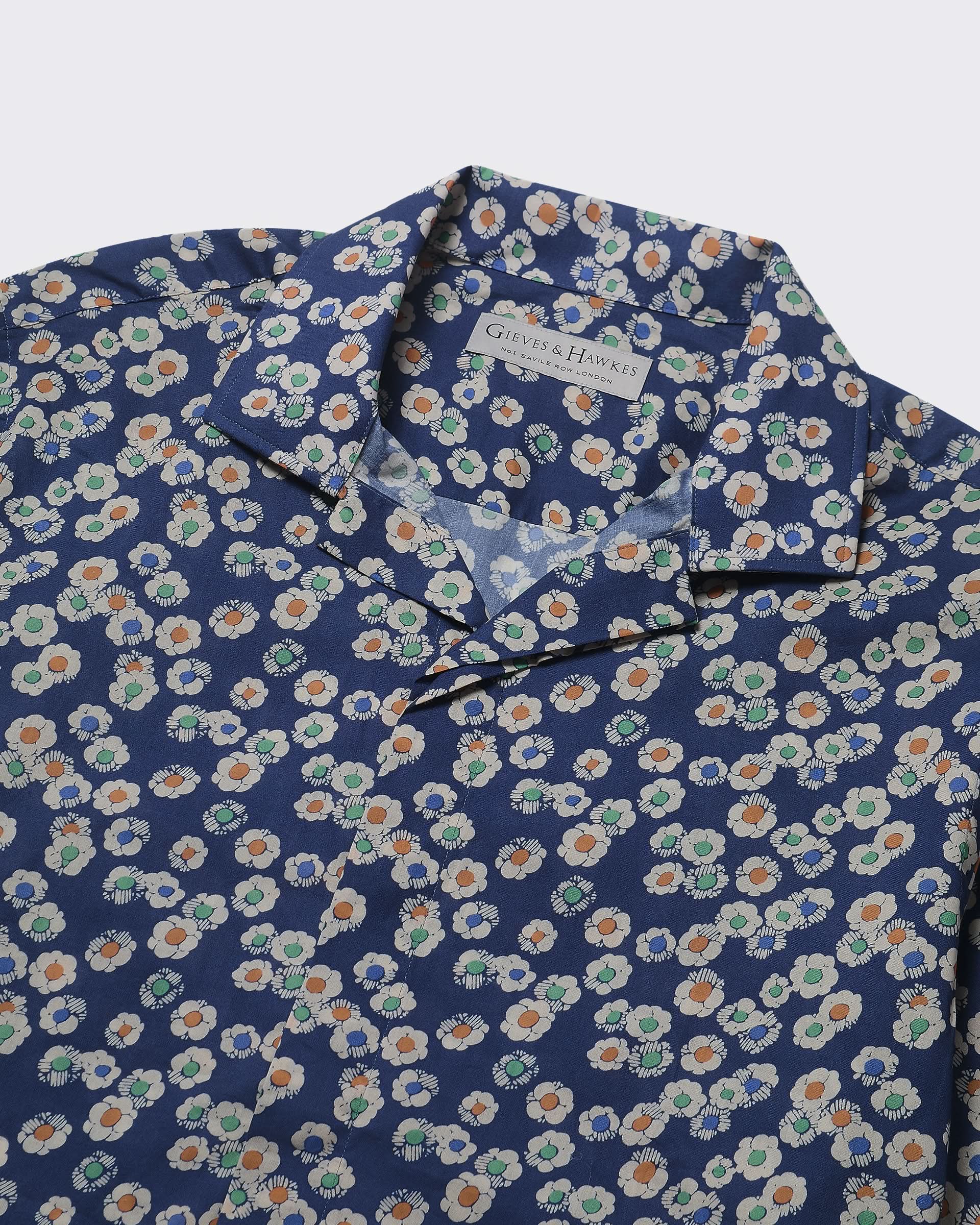 Glenn Hidden Button Cotton Shirt