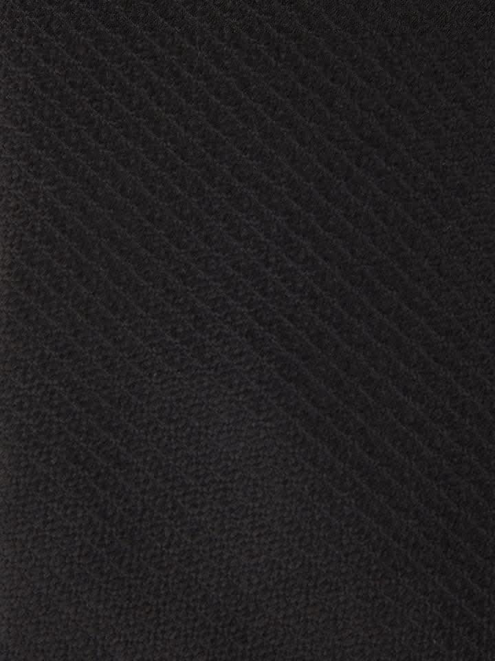 Black Officers Tie - Non Crease