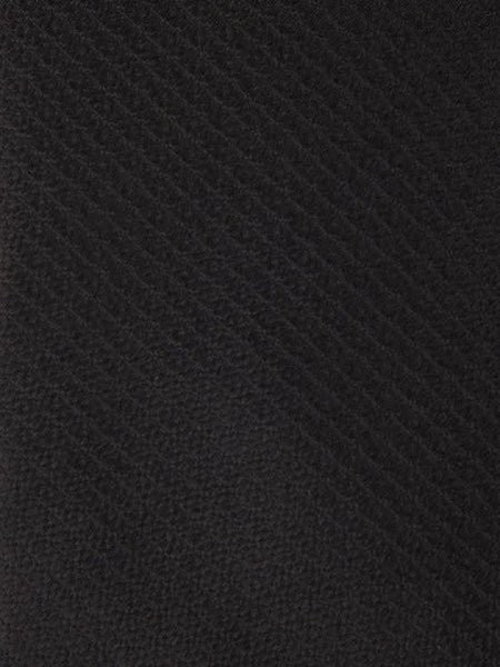 Black Officers Tie - Non Crease
