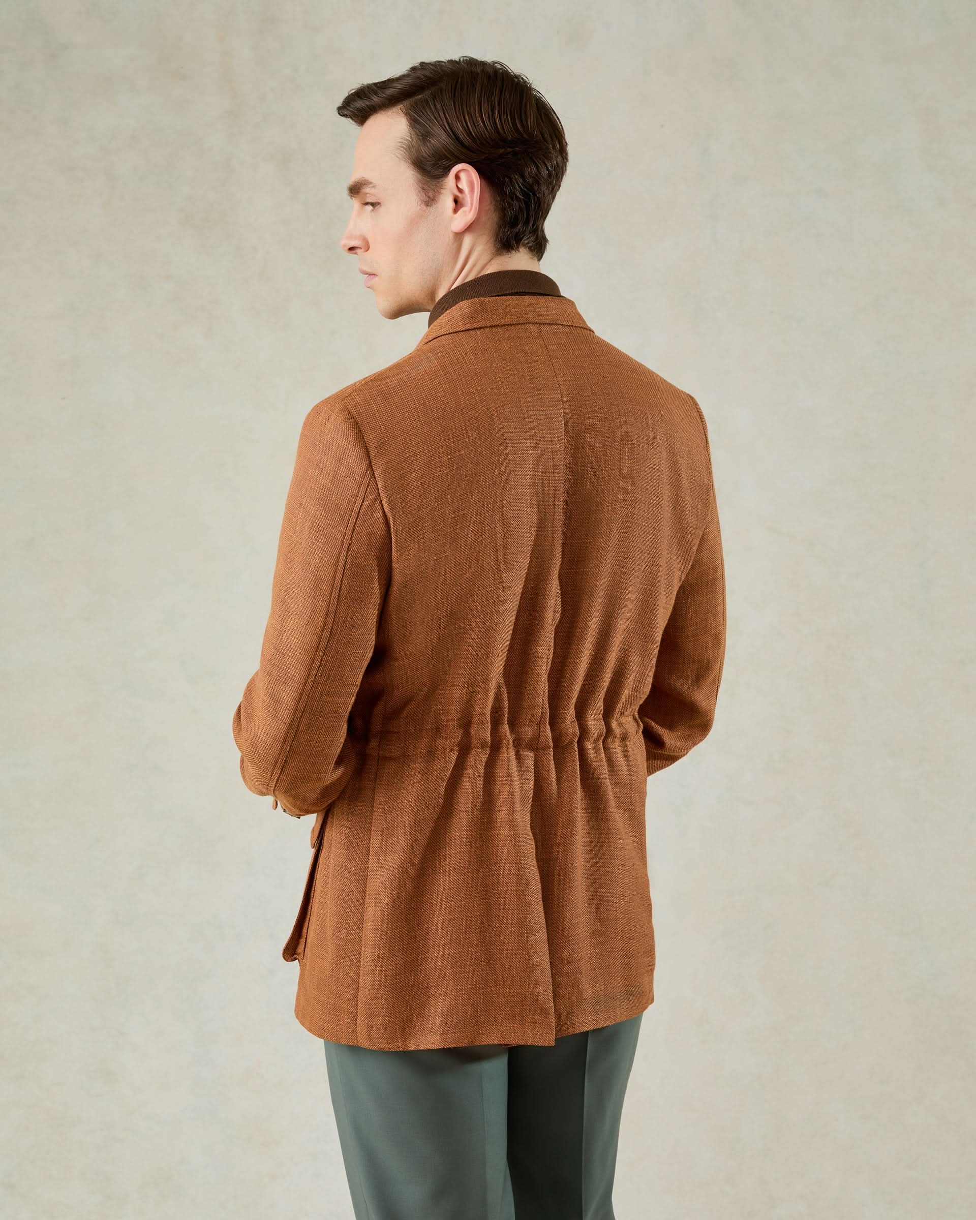 Smith Texture Safari Jacket Rust