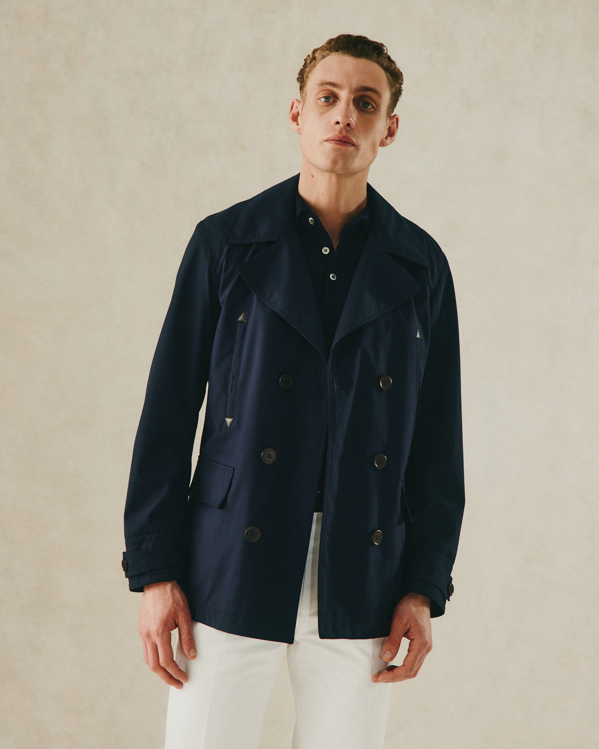 Hawkes Lazer Cut Peacoat