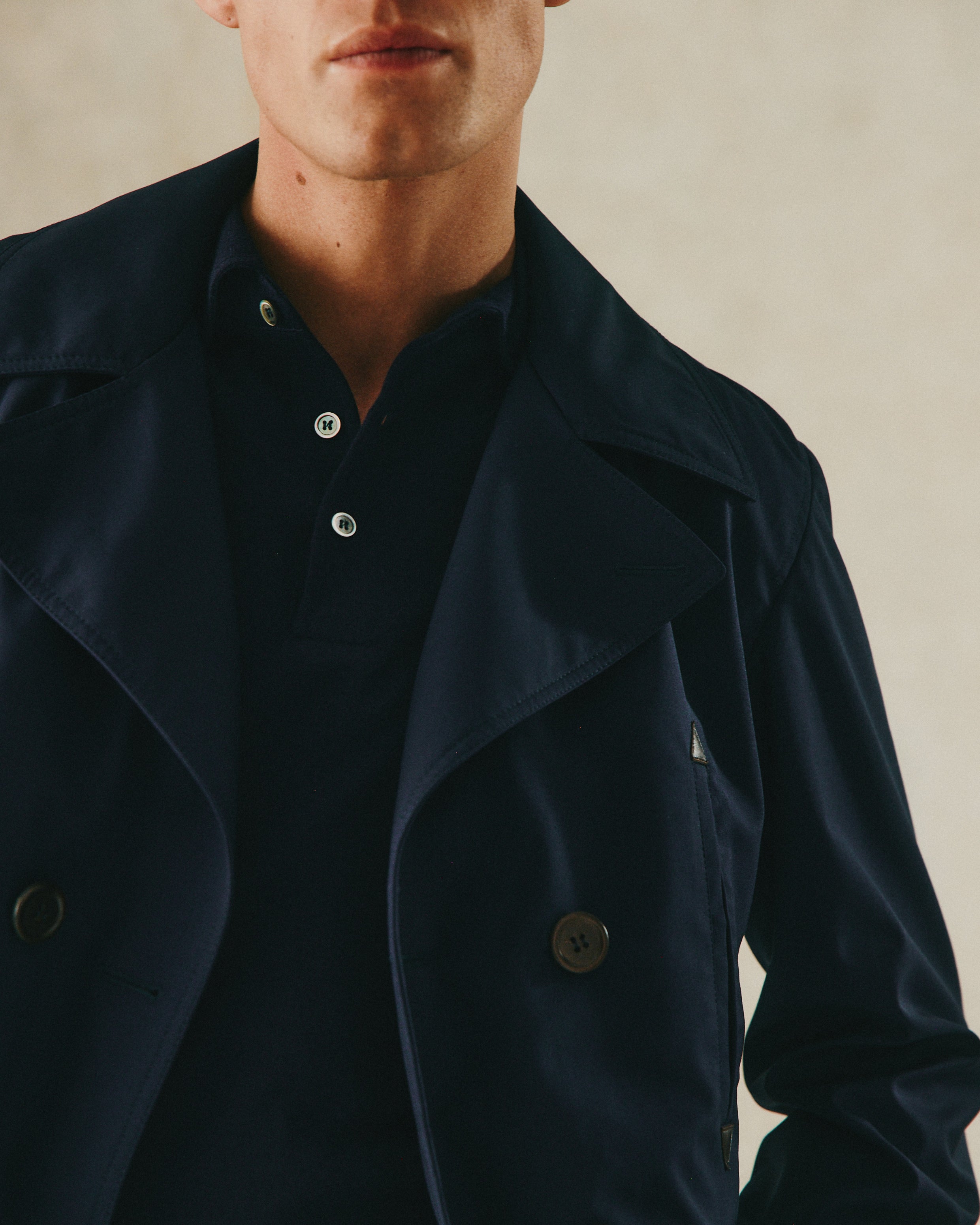 Hawkes Lazer Cut Peacoat
