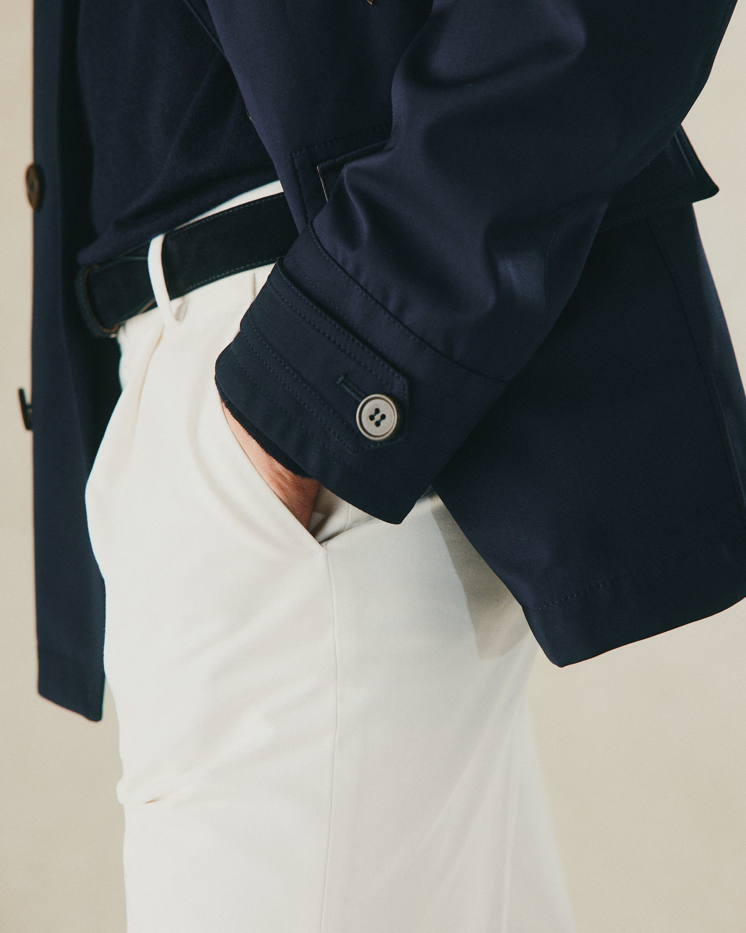Hawkes Lazer Cut Peacoat