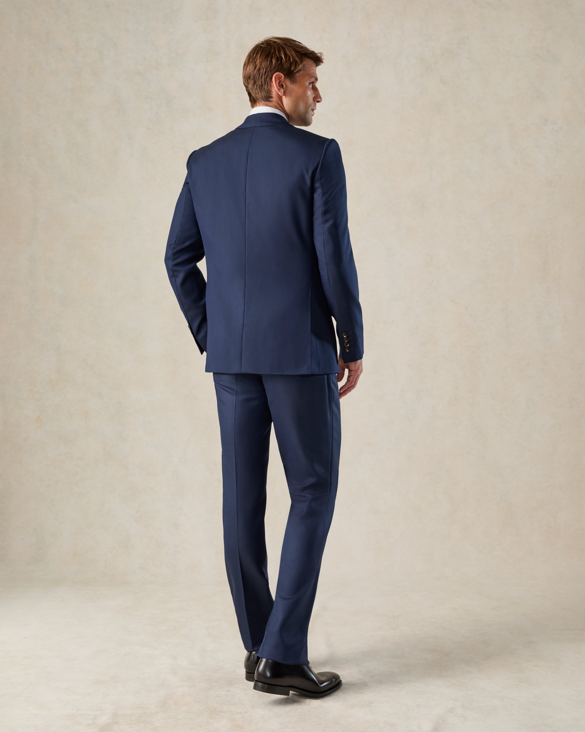 Seymour Blue Wool Twill Suit