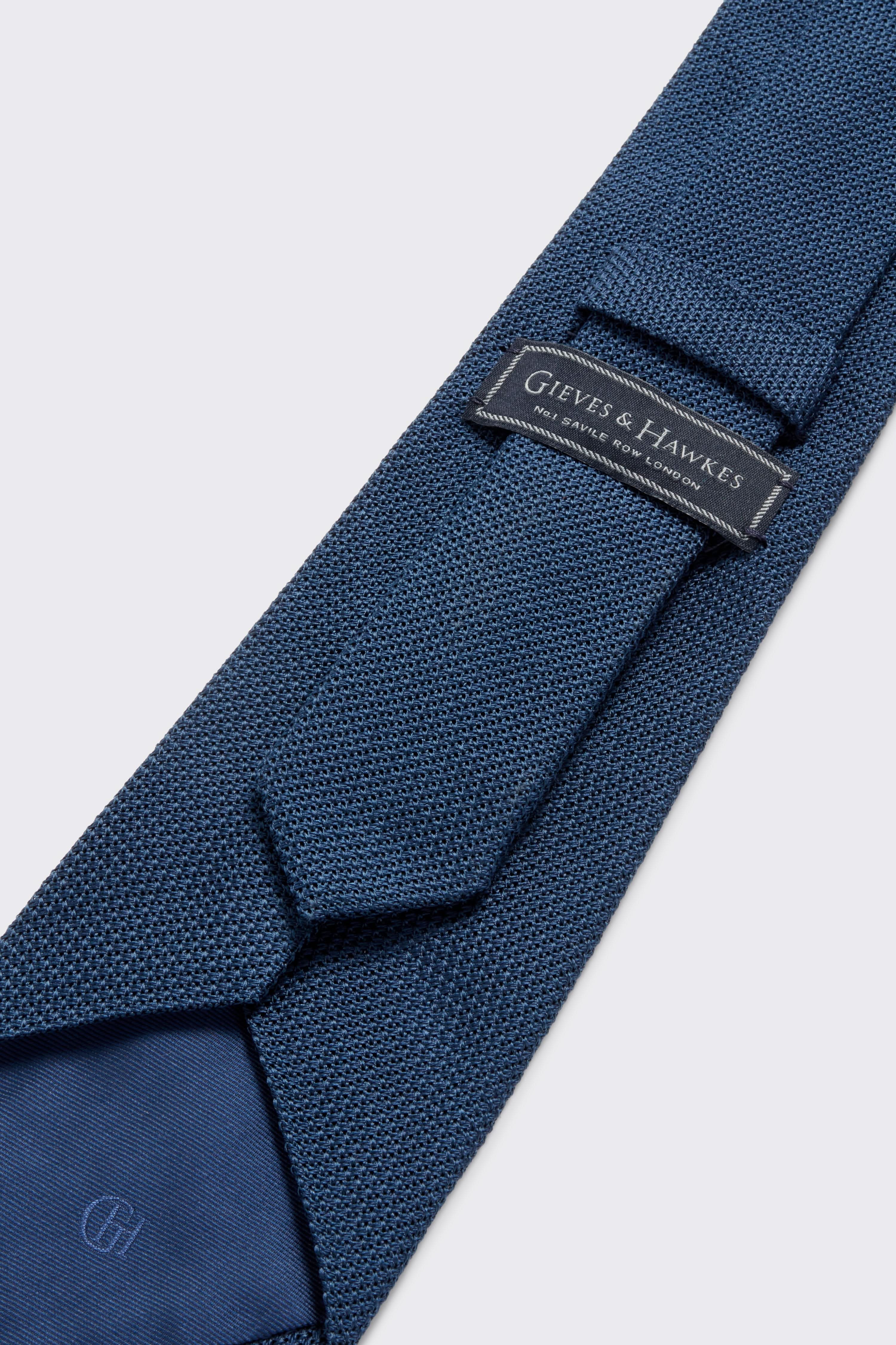 Bradberry Grenadine Navy Tie