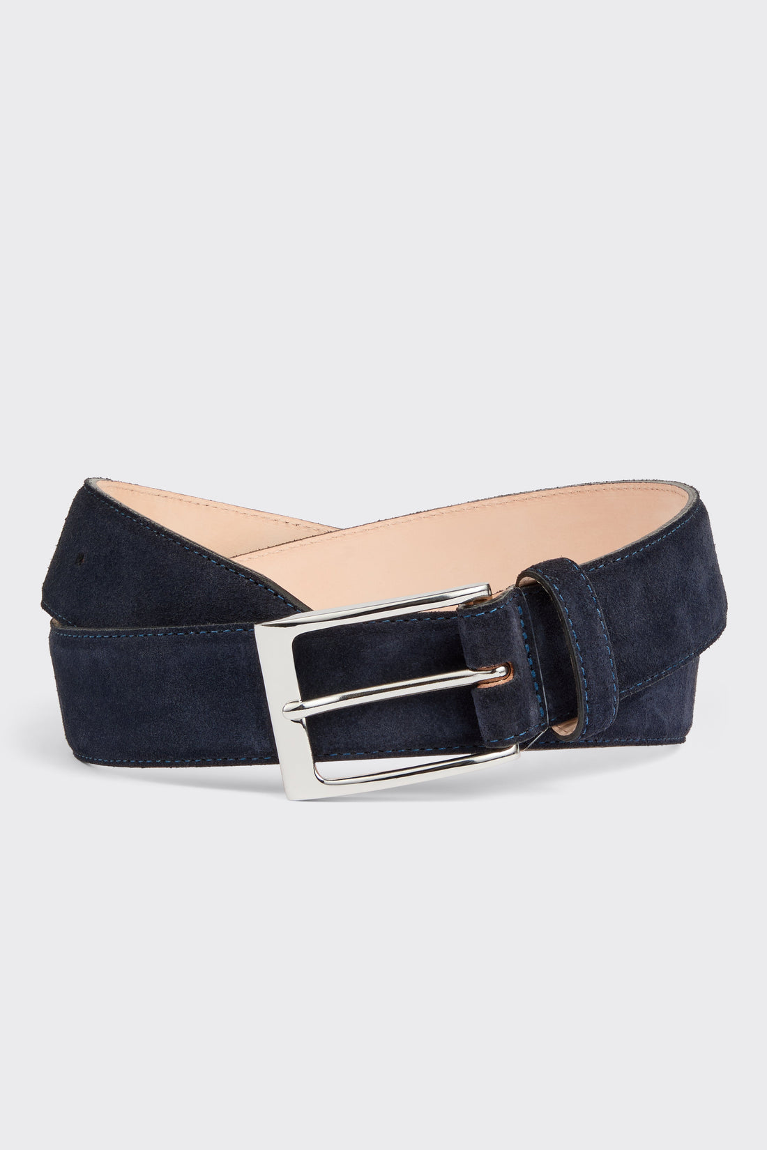 Theed Belt Suede Navy