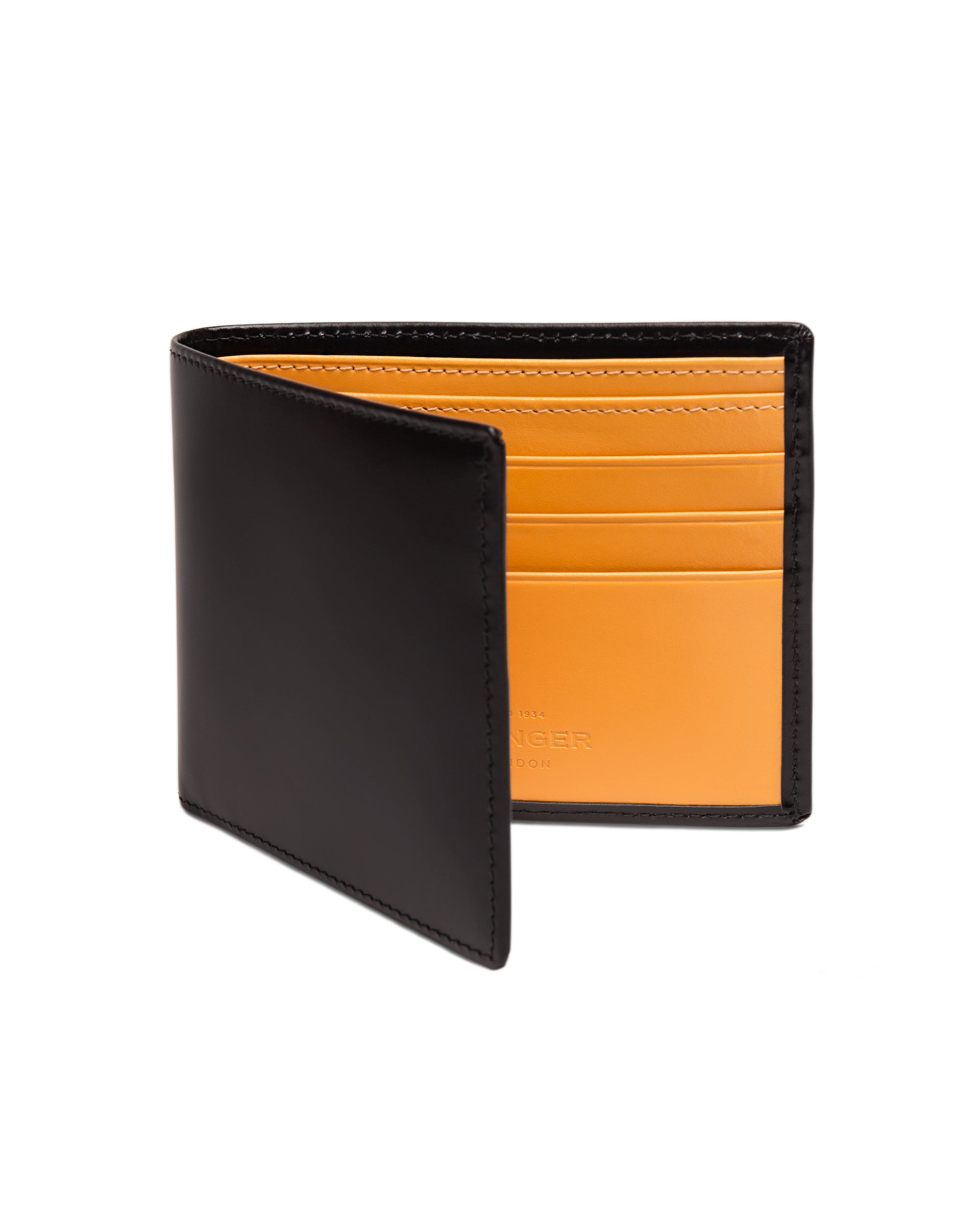 Bridle Hide Billfold Wallet Black