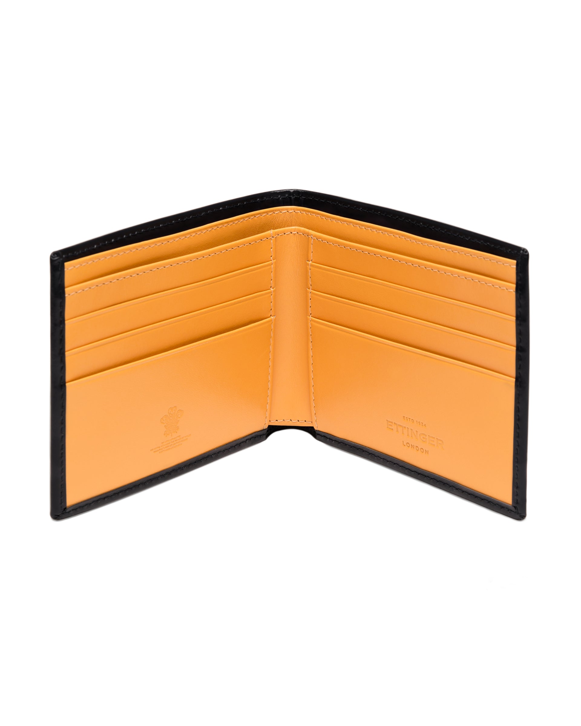 Bridle Hide Billfold Wallet Black