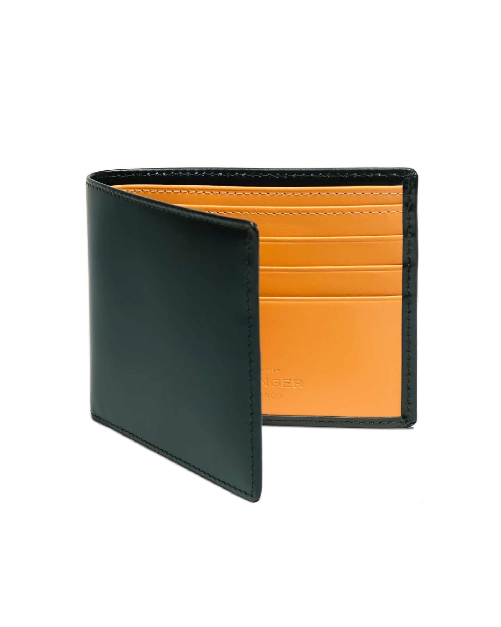 Bridle Hide Billfold Wallet Green