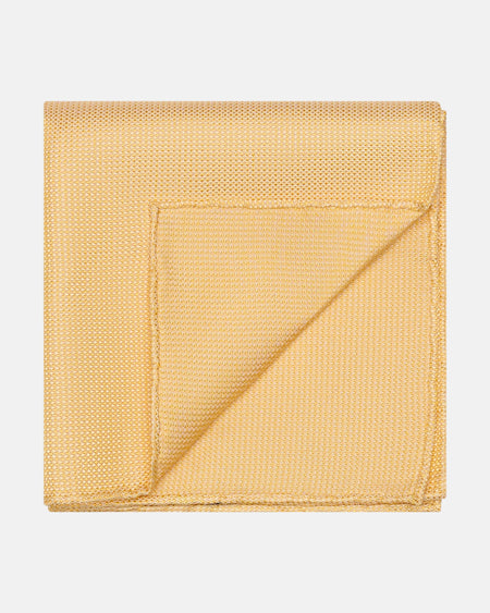 Barne Neat Yellow Pocket Square