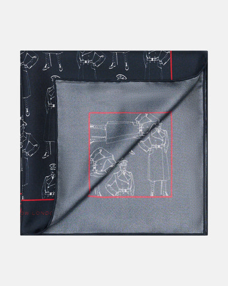 Barne Silk Archive Man Pocket Square