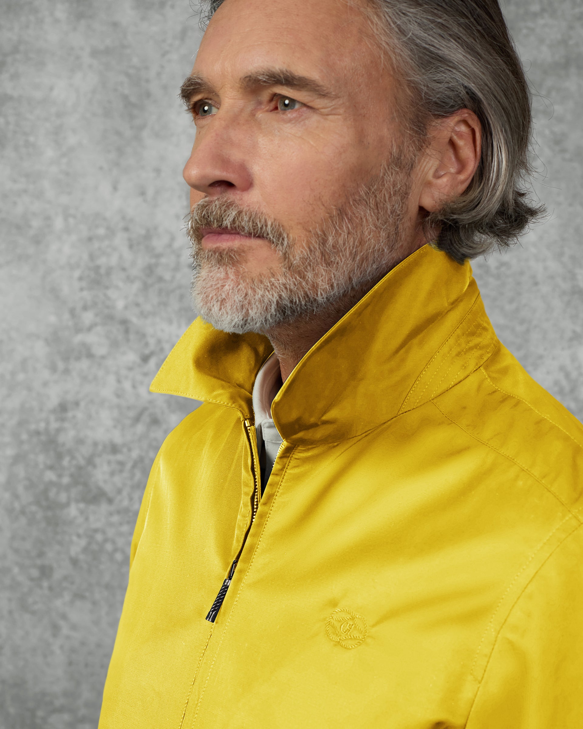 Barton Cotton & Nylon Plain Bomber Yellow