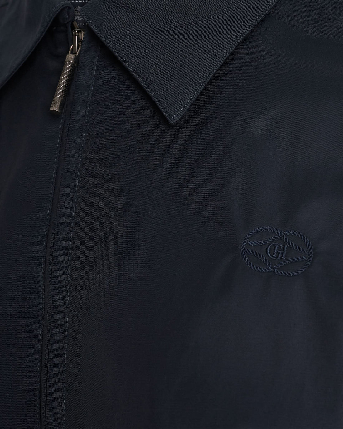 Barton Cotton & Nylon Plain Bomber Navy