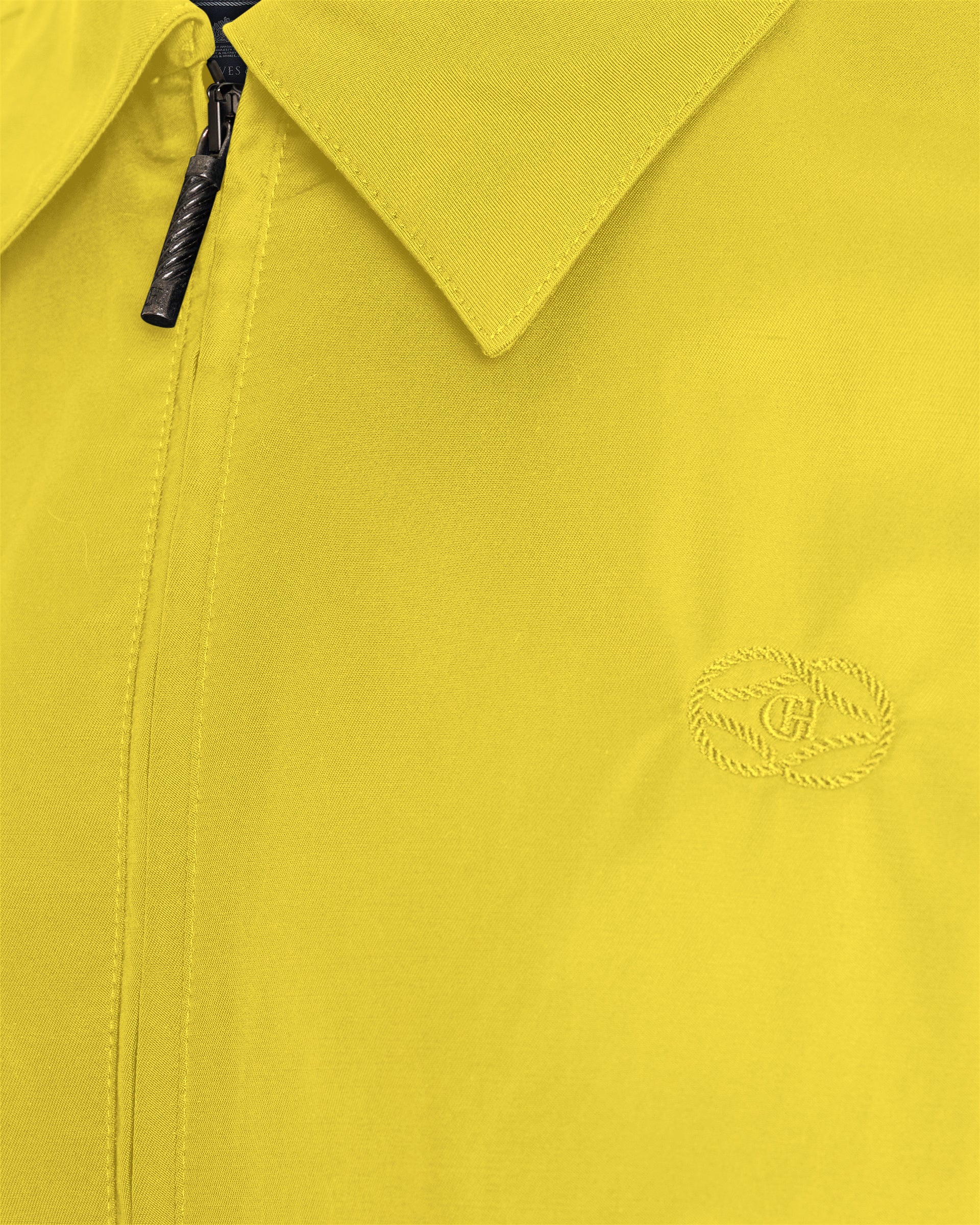 Barton Cotton & Nylon Plain Bomber Yellow