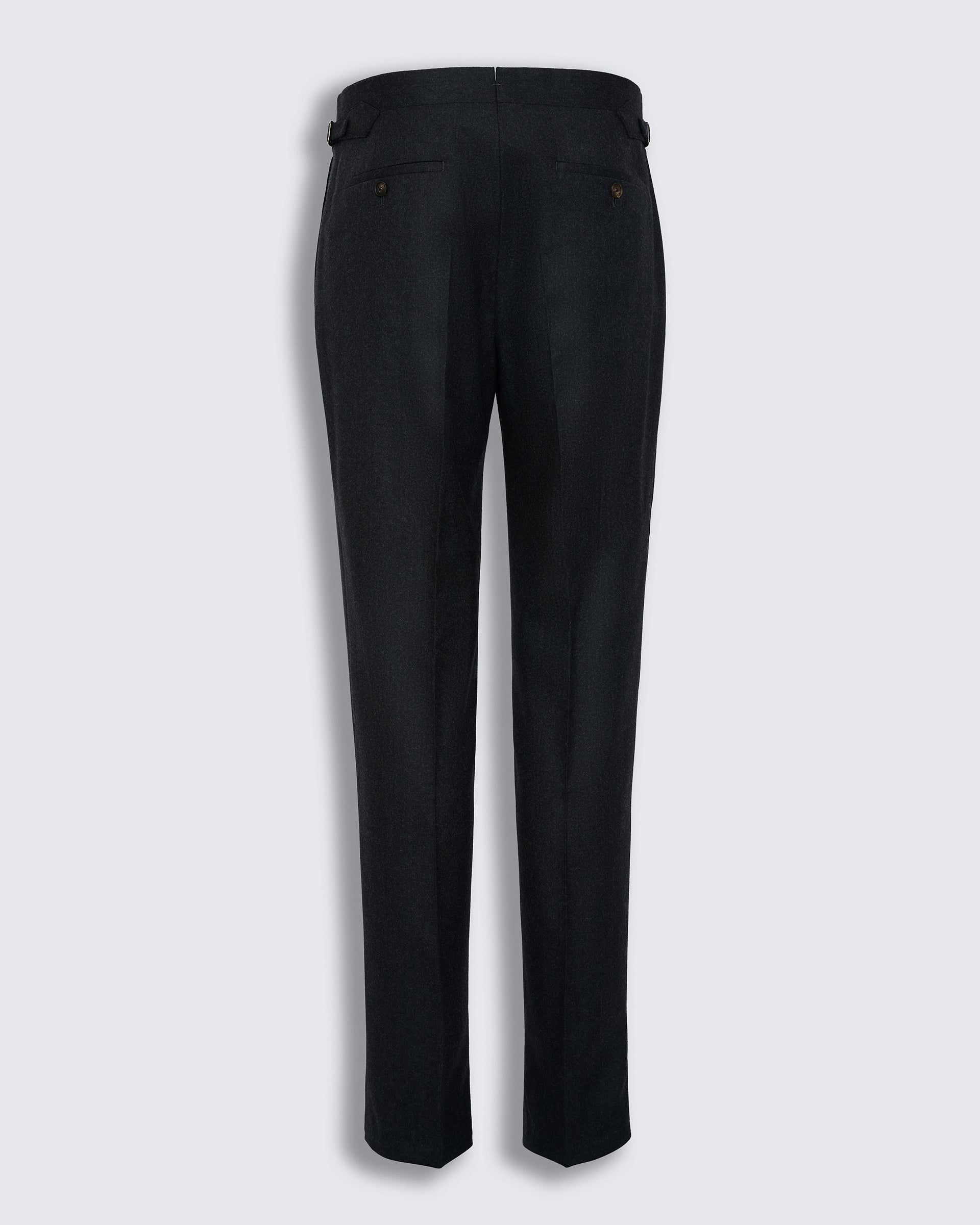 Bowles Wool Flannel Suit Trouser Grey