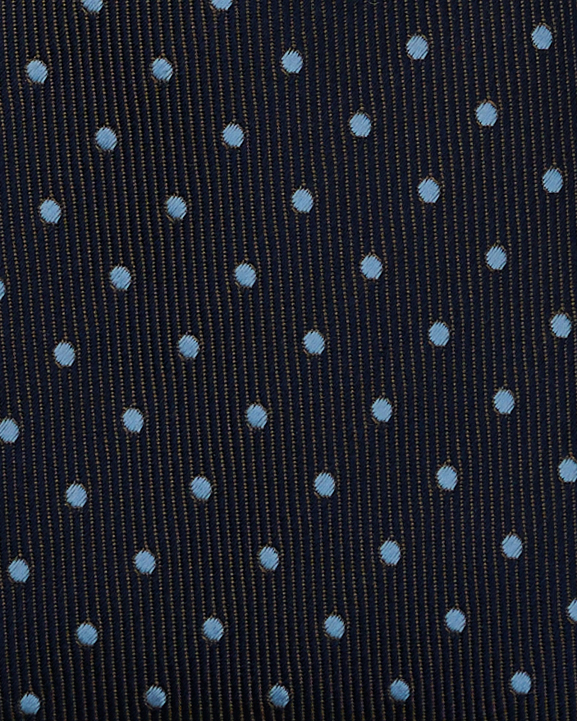 Carberry Silk Grey Spot Tie