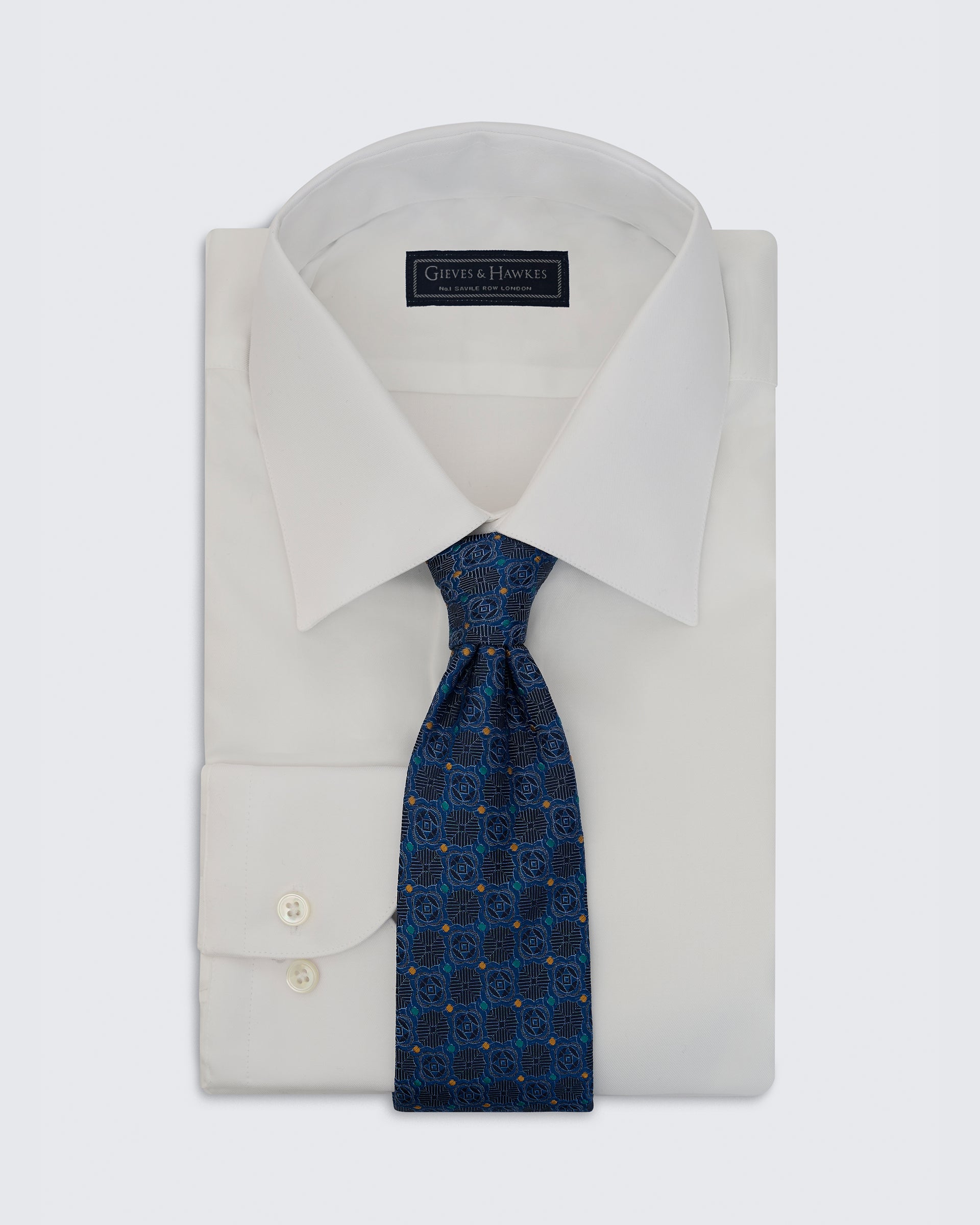 Carberry Navy Jewel Tie