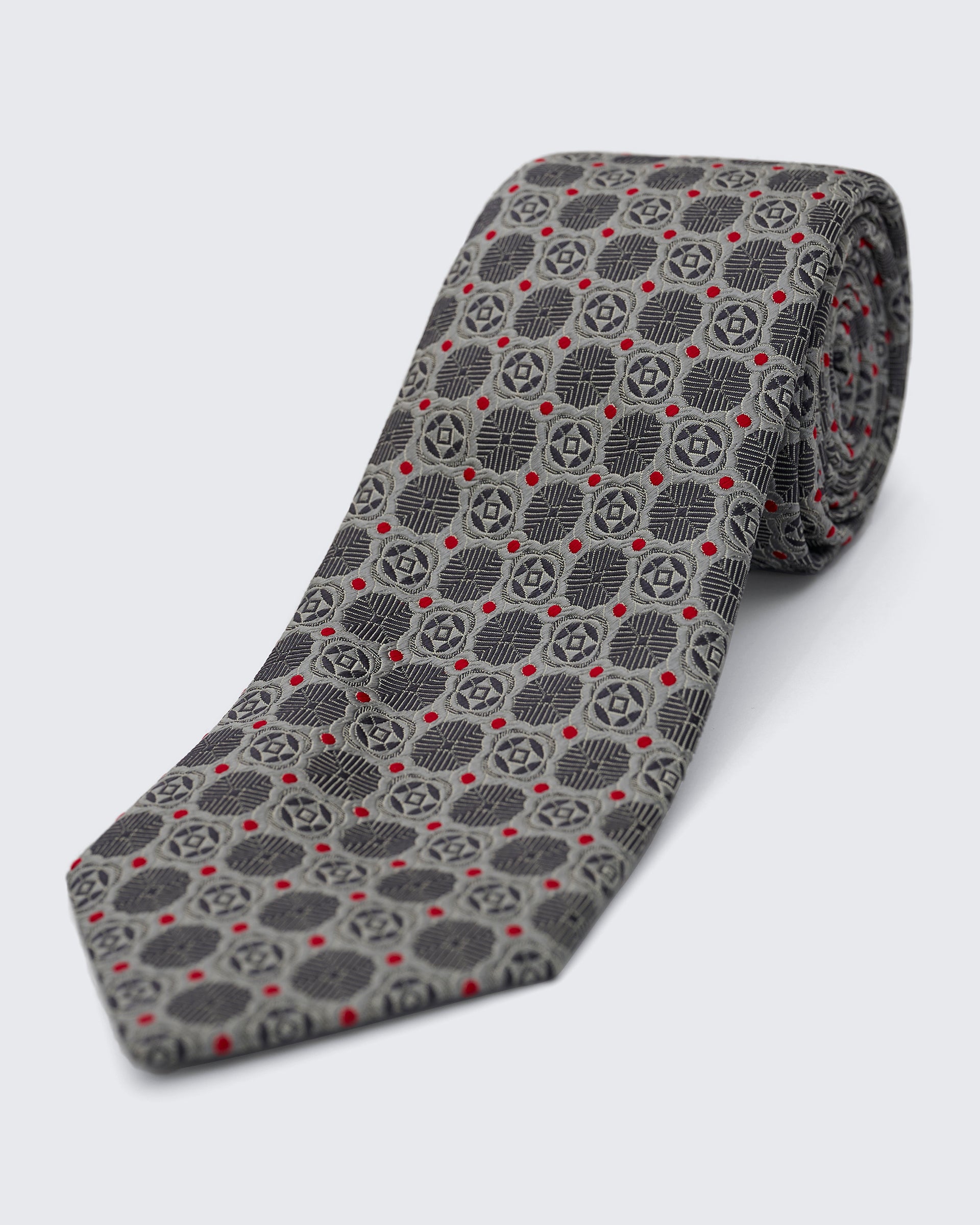 Carberry Grey Jewel Tie