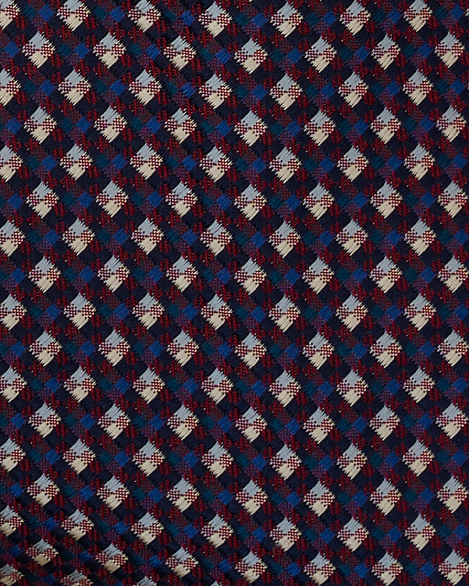 Carberry Navy & Red Texture Tie