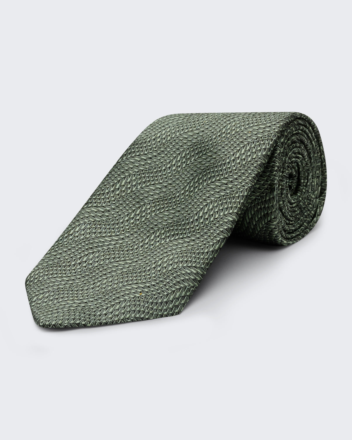 Gieves Carberry Wave Tie Green