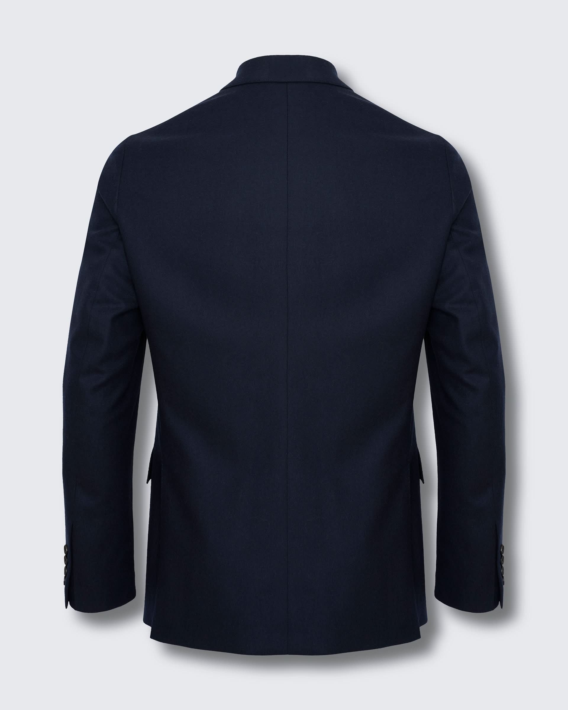 Cartwright Wool Flannel Suit Jacket Navy