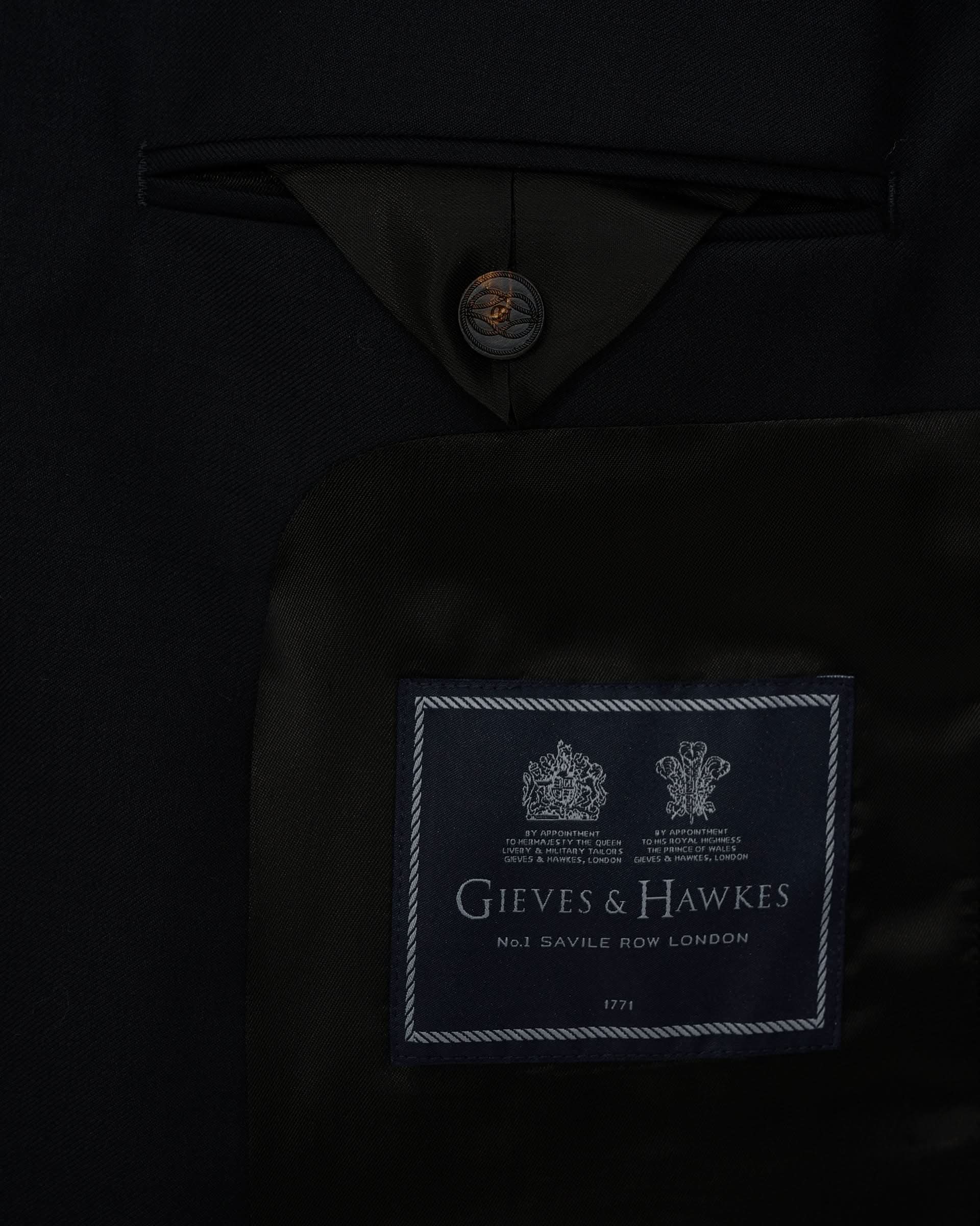 Clarke Wool Suit Jacket Black