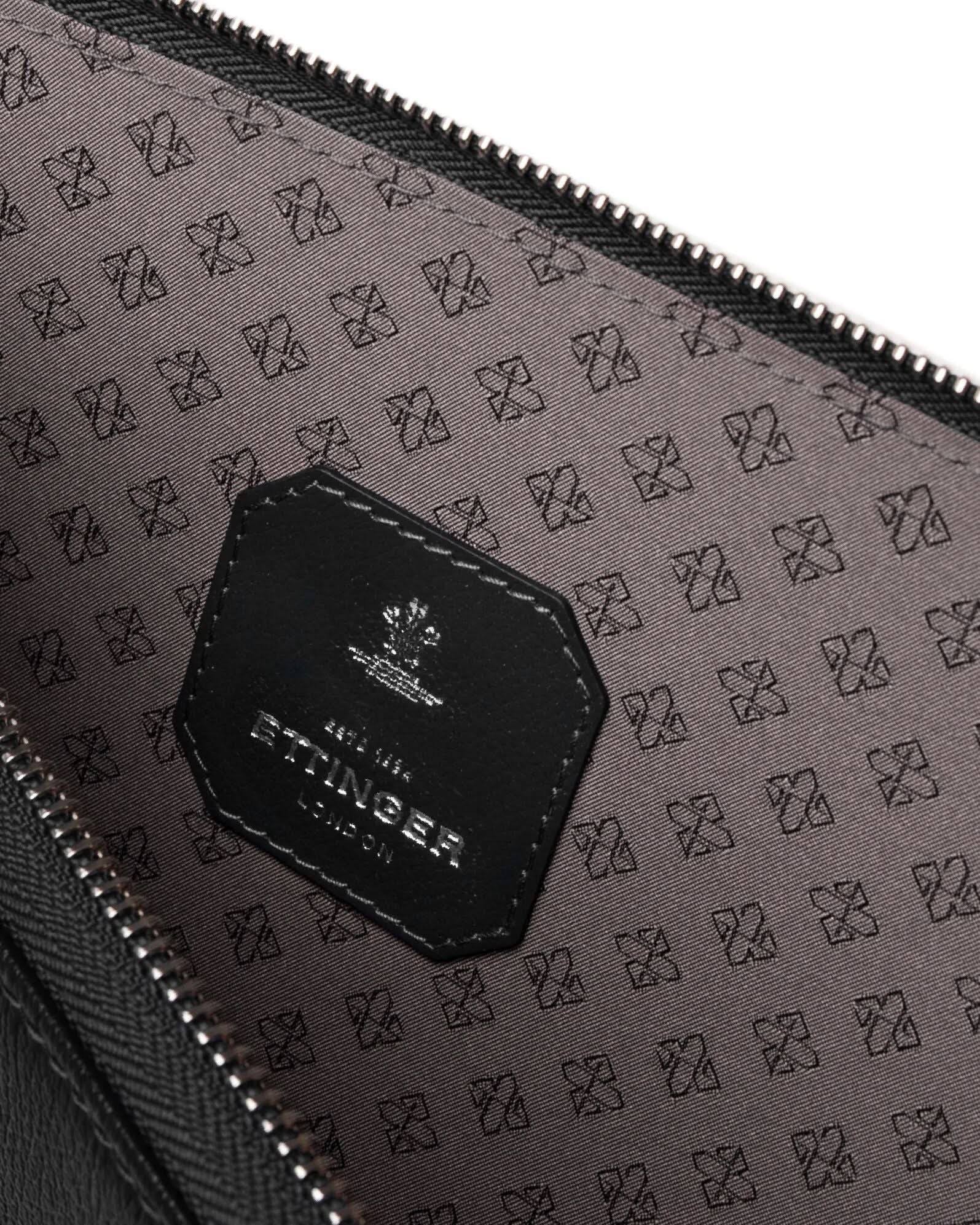 Capra Medium A5 & Ipad Zip Pouch Black