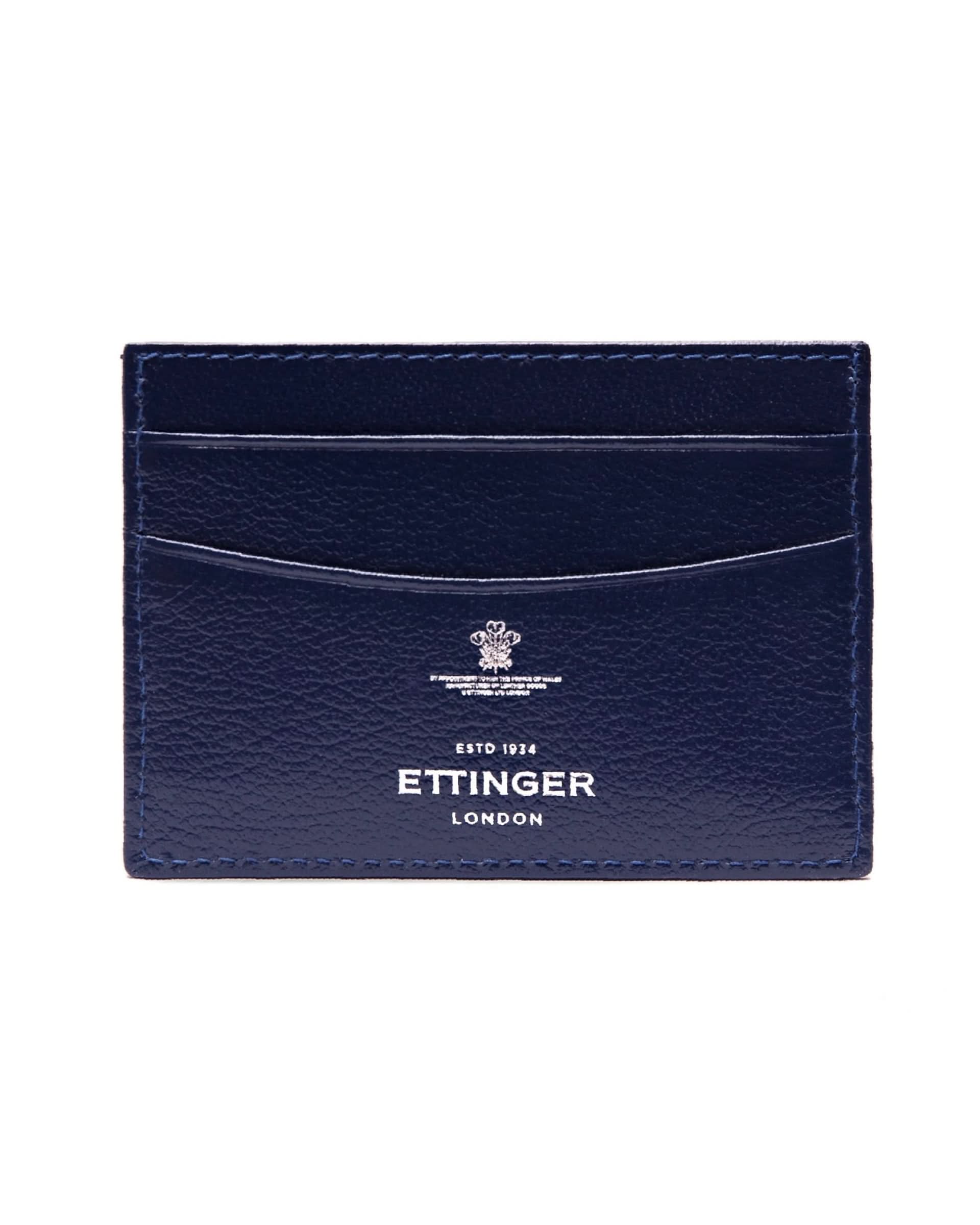 Capra Flat Credit Card Case - Marine Blue