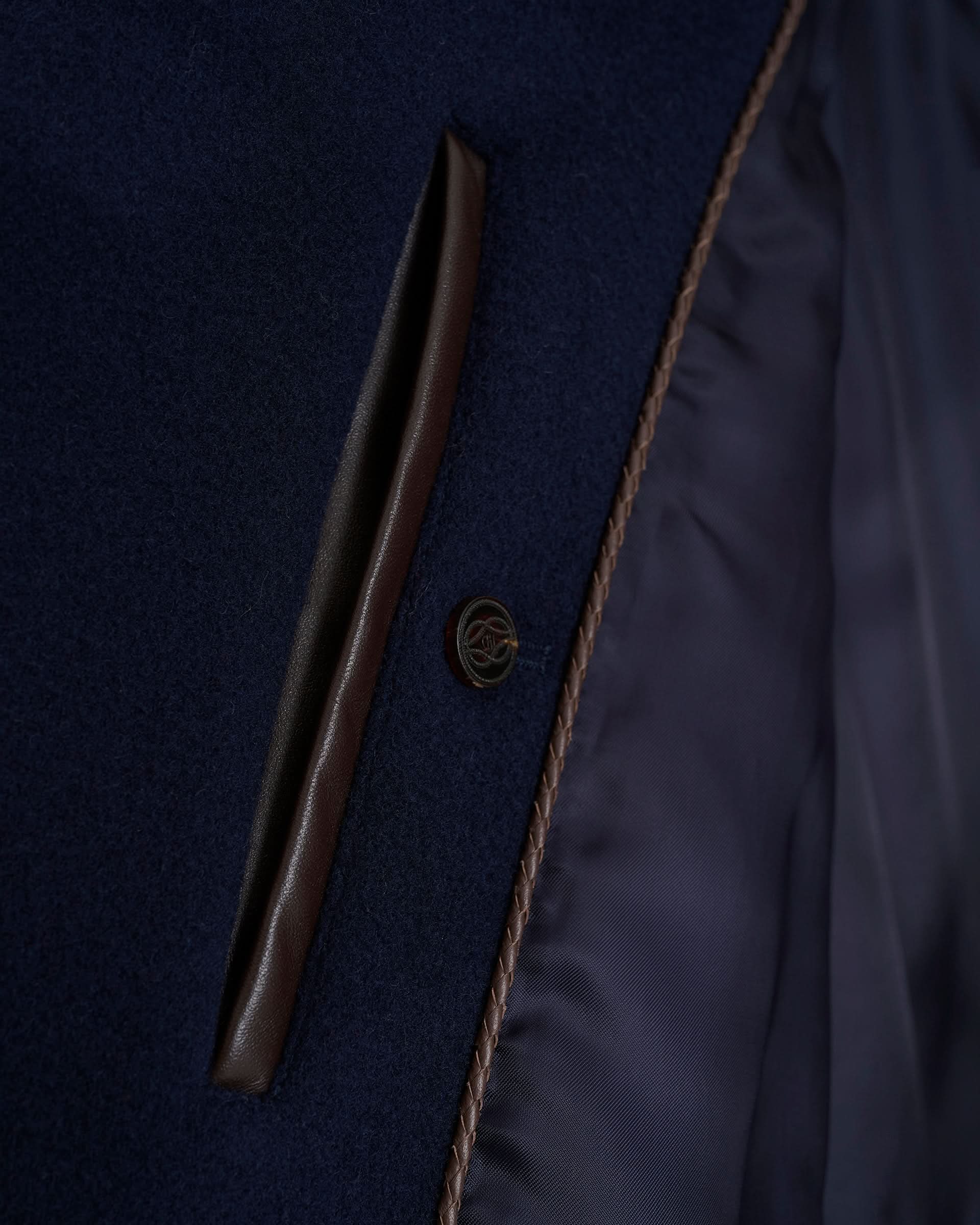 Croft Bridge Coat Navy