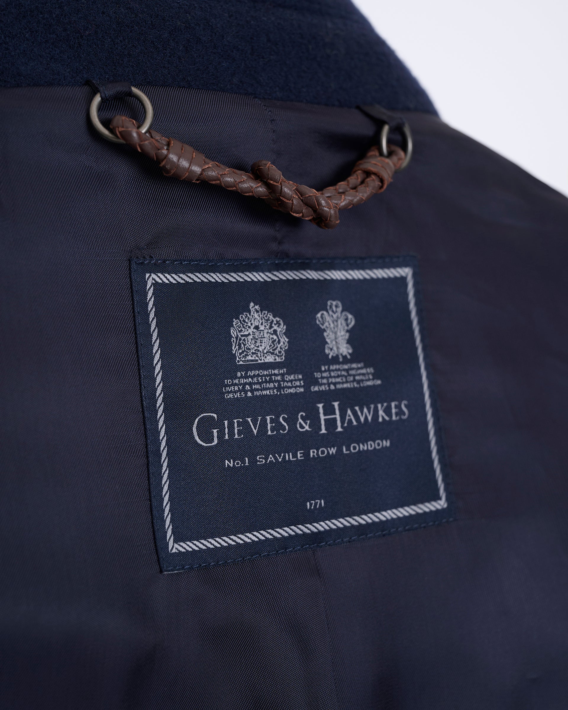 Croft Bridge Coat Navy