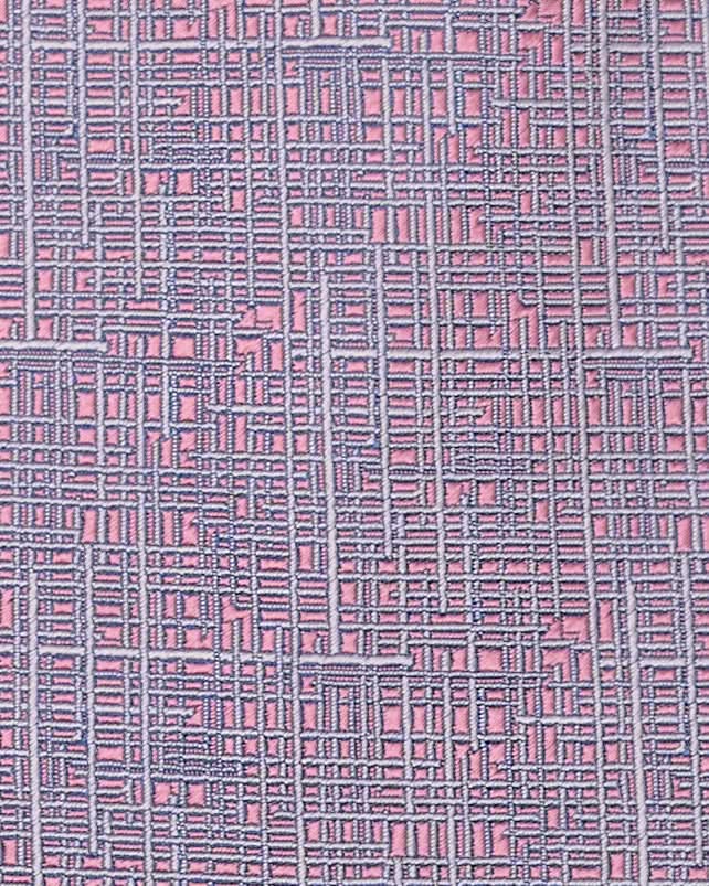 Rowberry Pink/Blue Crosshatch Tie