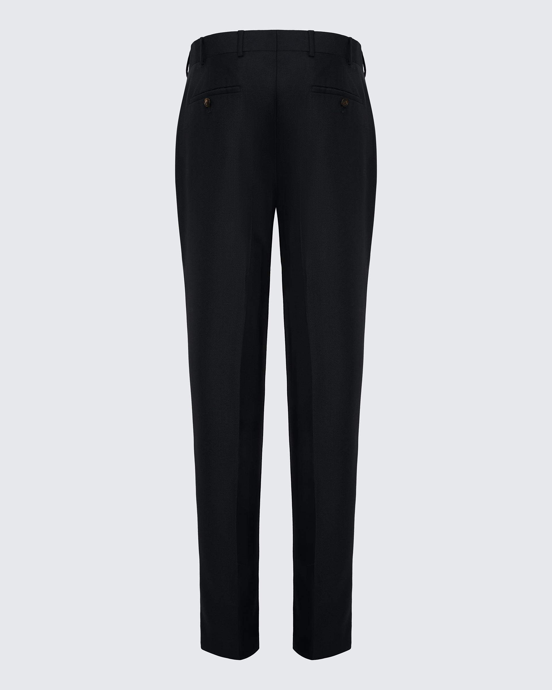 Clarke Suit Trouser Black Twill