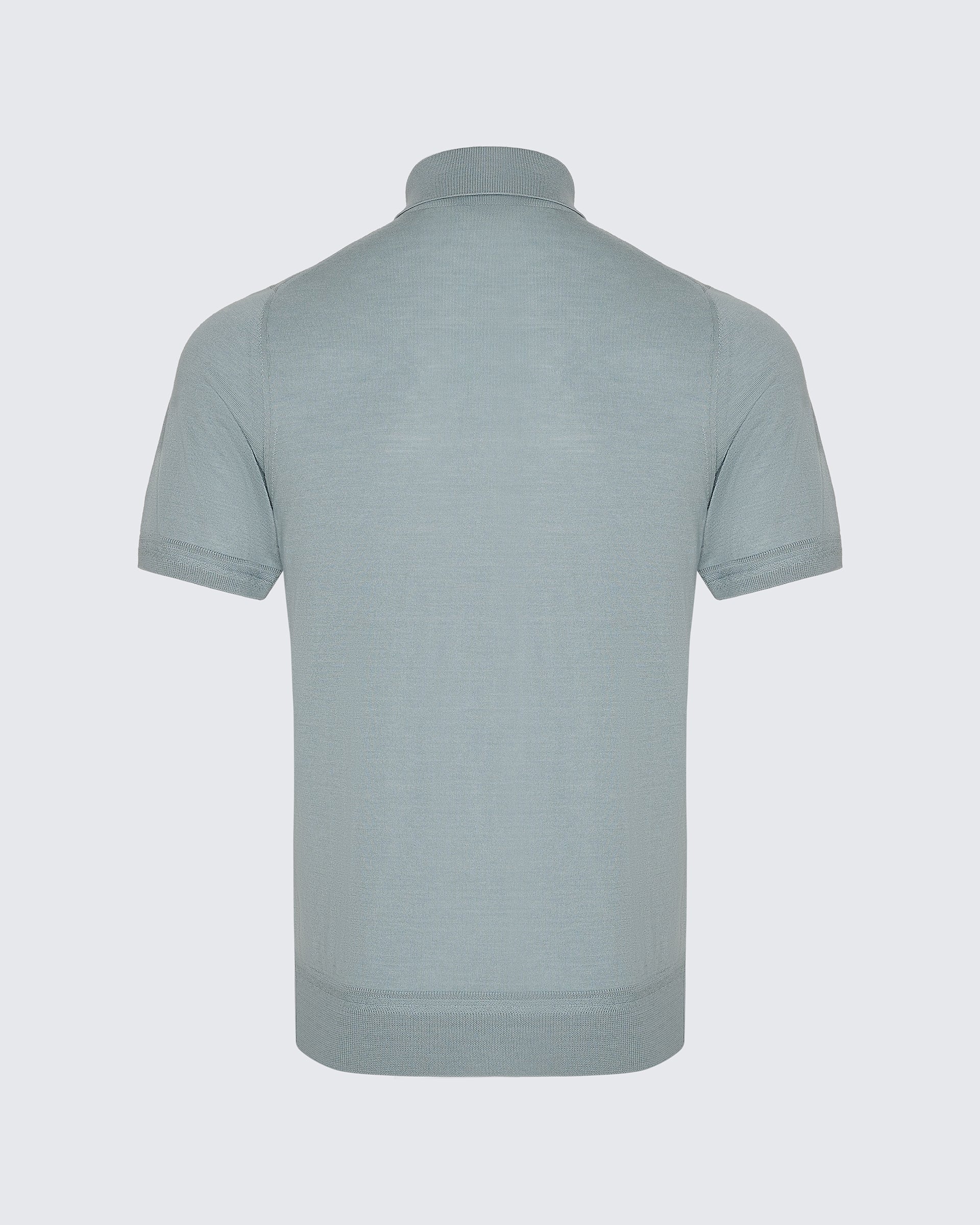 Dicken Merino Wool Silk Cashmere Polo Shirt