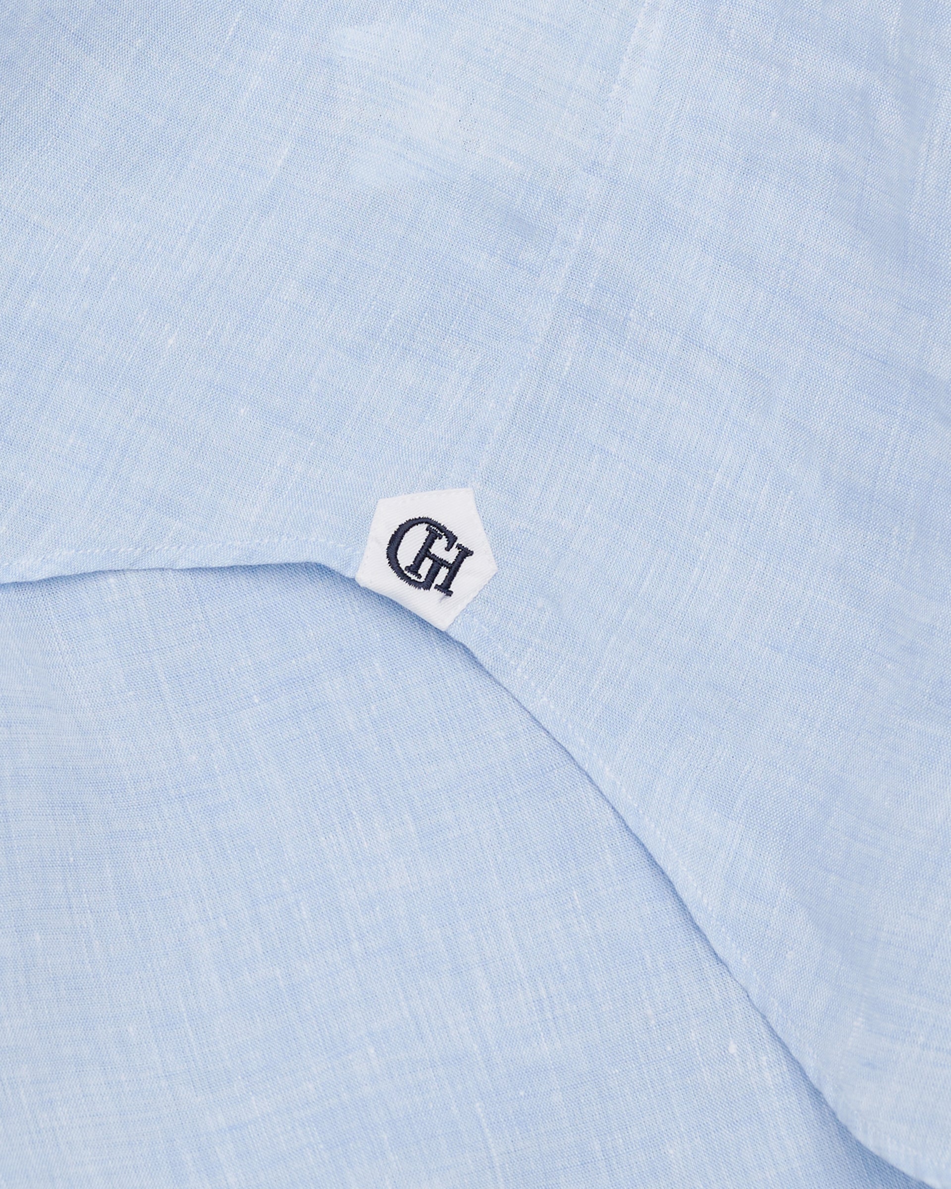 Dixon Linen Shirt Pale Blue