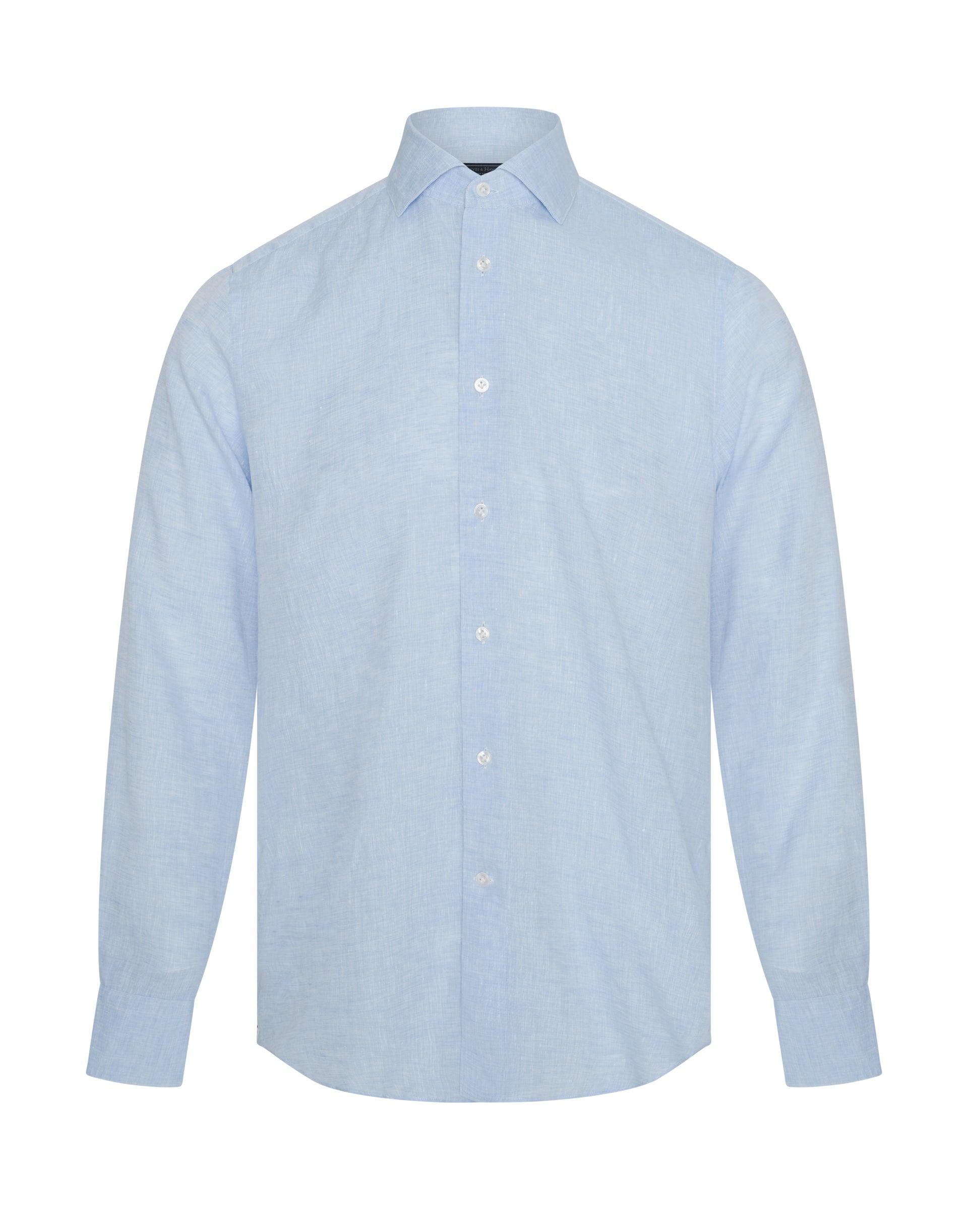 Dixon Linen Shirt Pale Blue