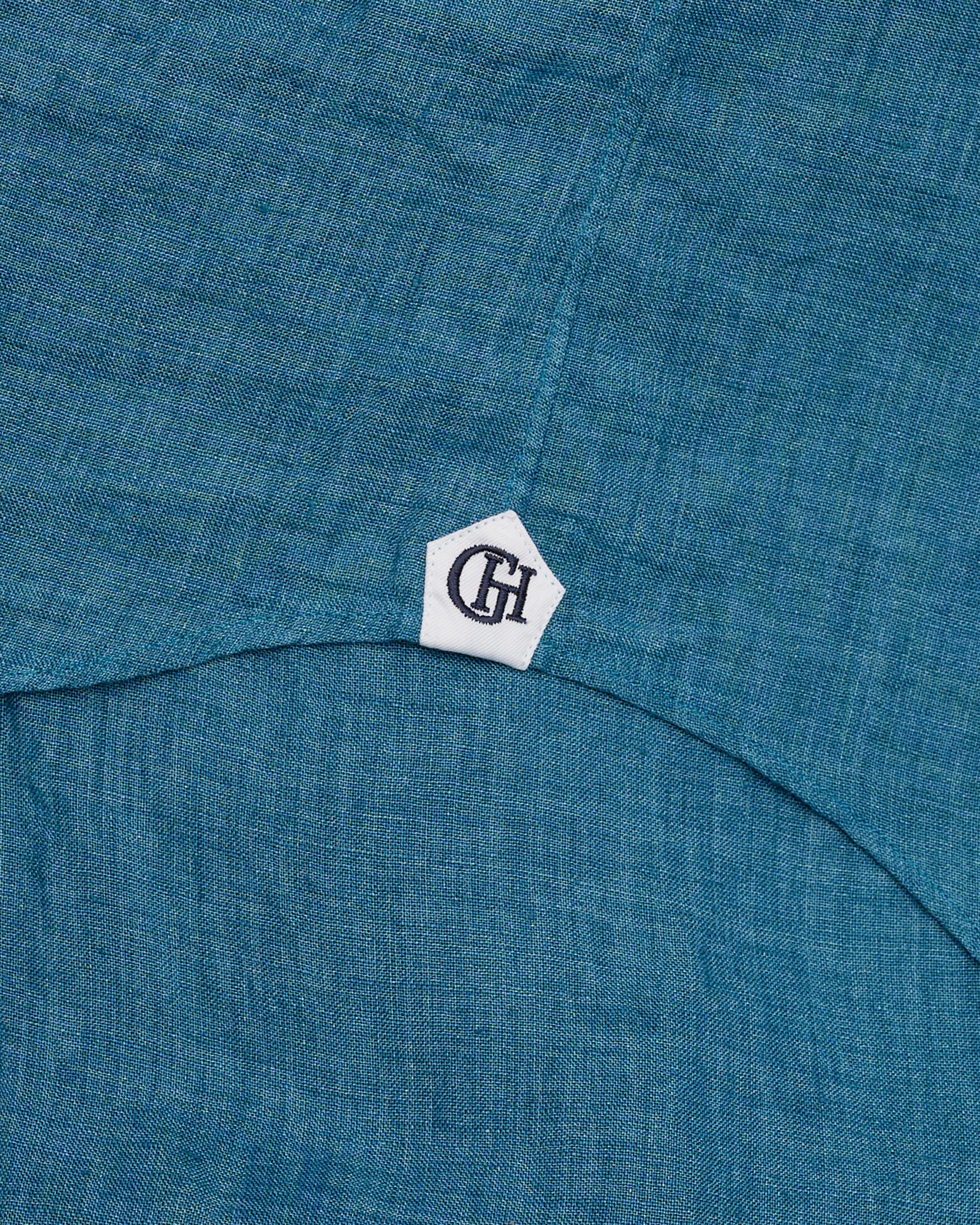 Dixon Linen Shirt Teal