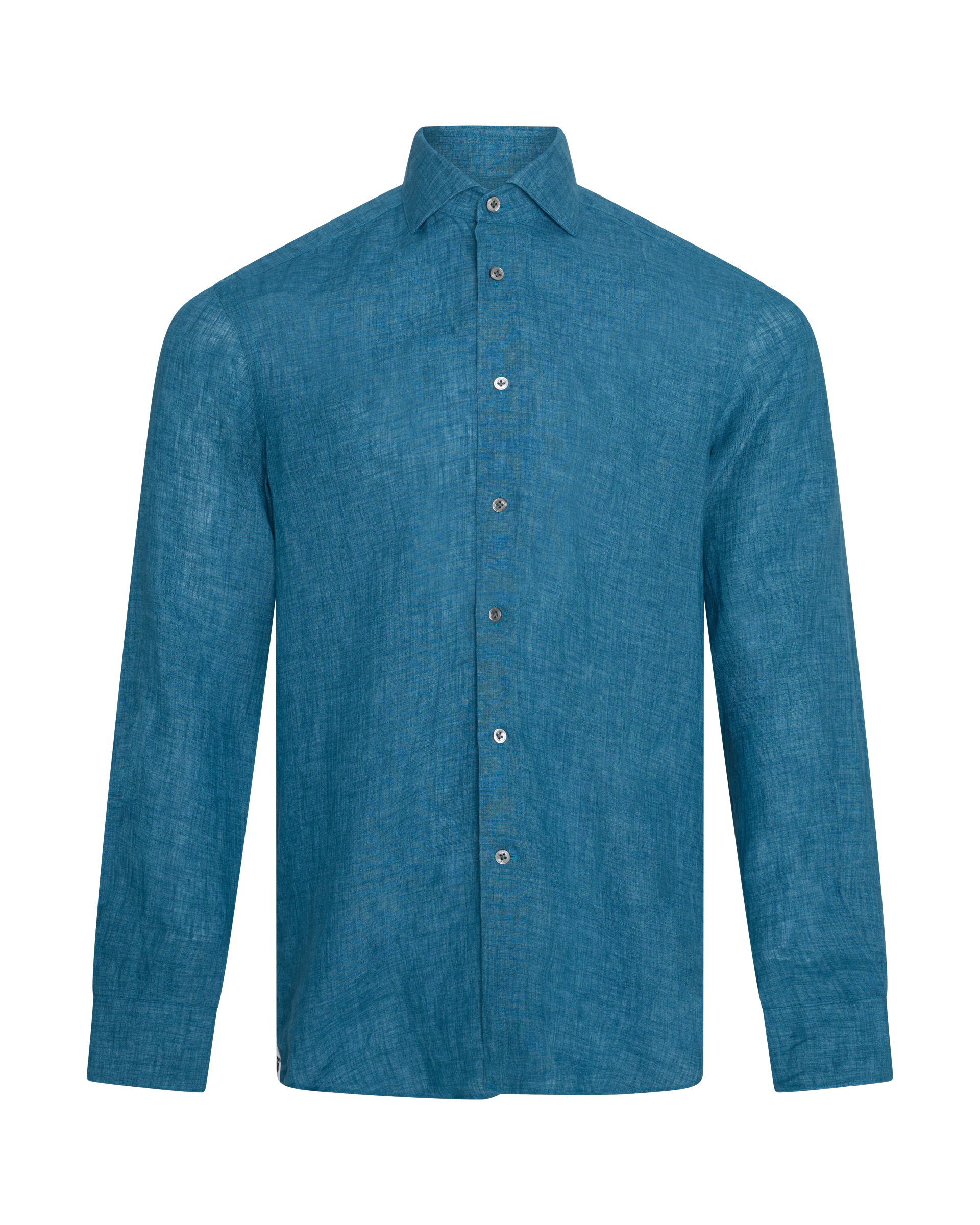 Dixon Linen Shirt Teal