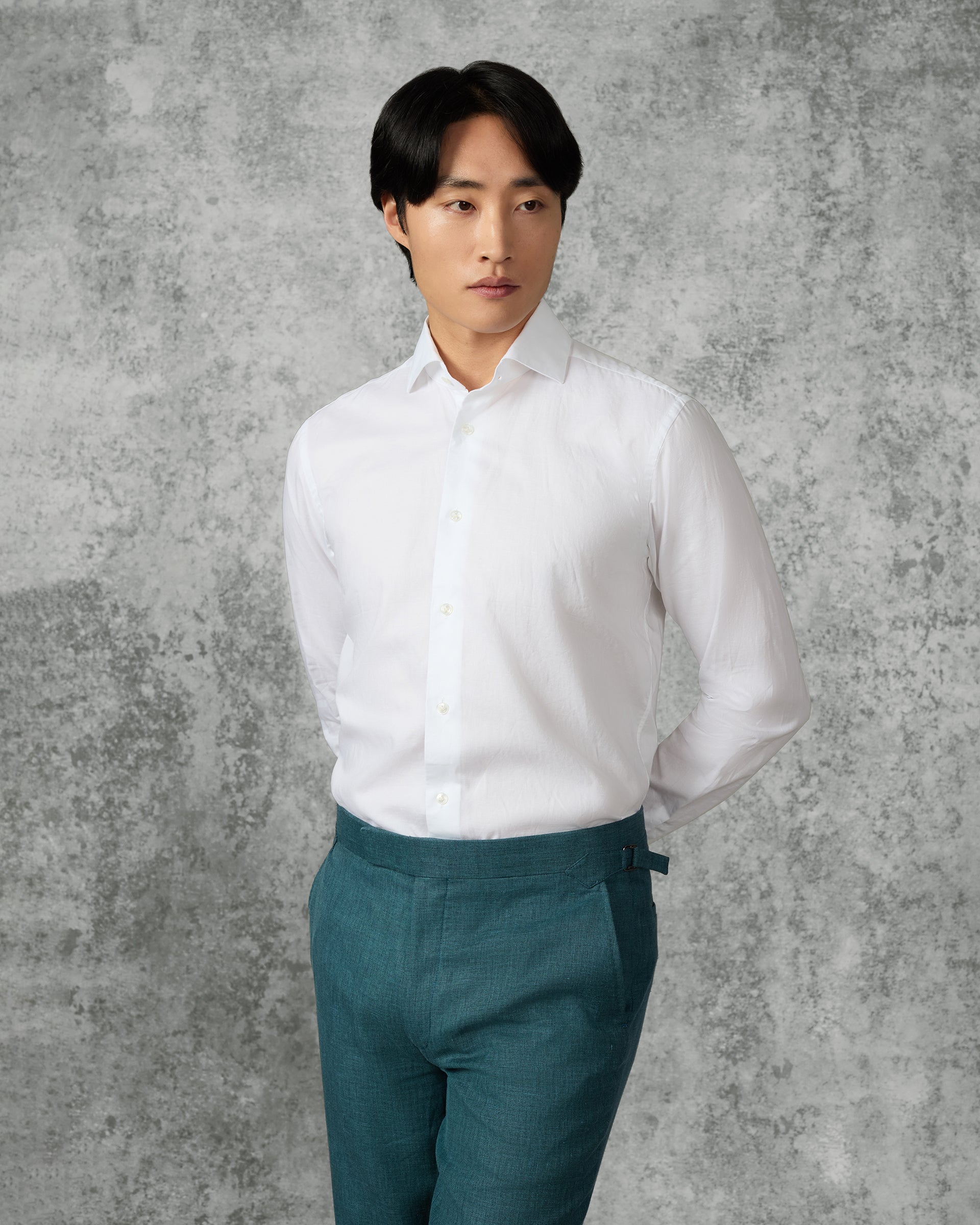 Dixon Linen Shirt White