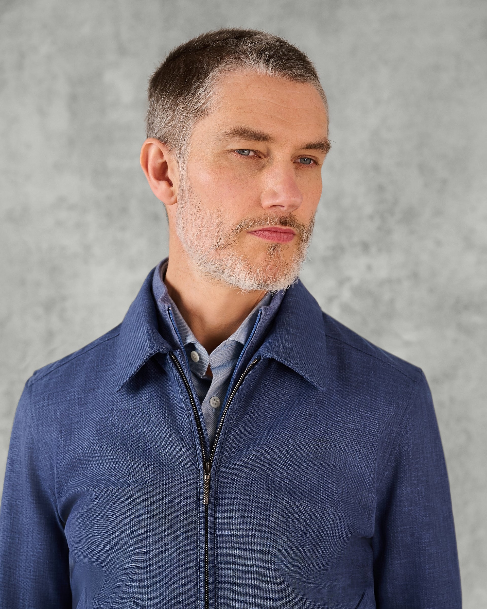 Elgin Blouson Hopsack Bomber Jacket