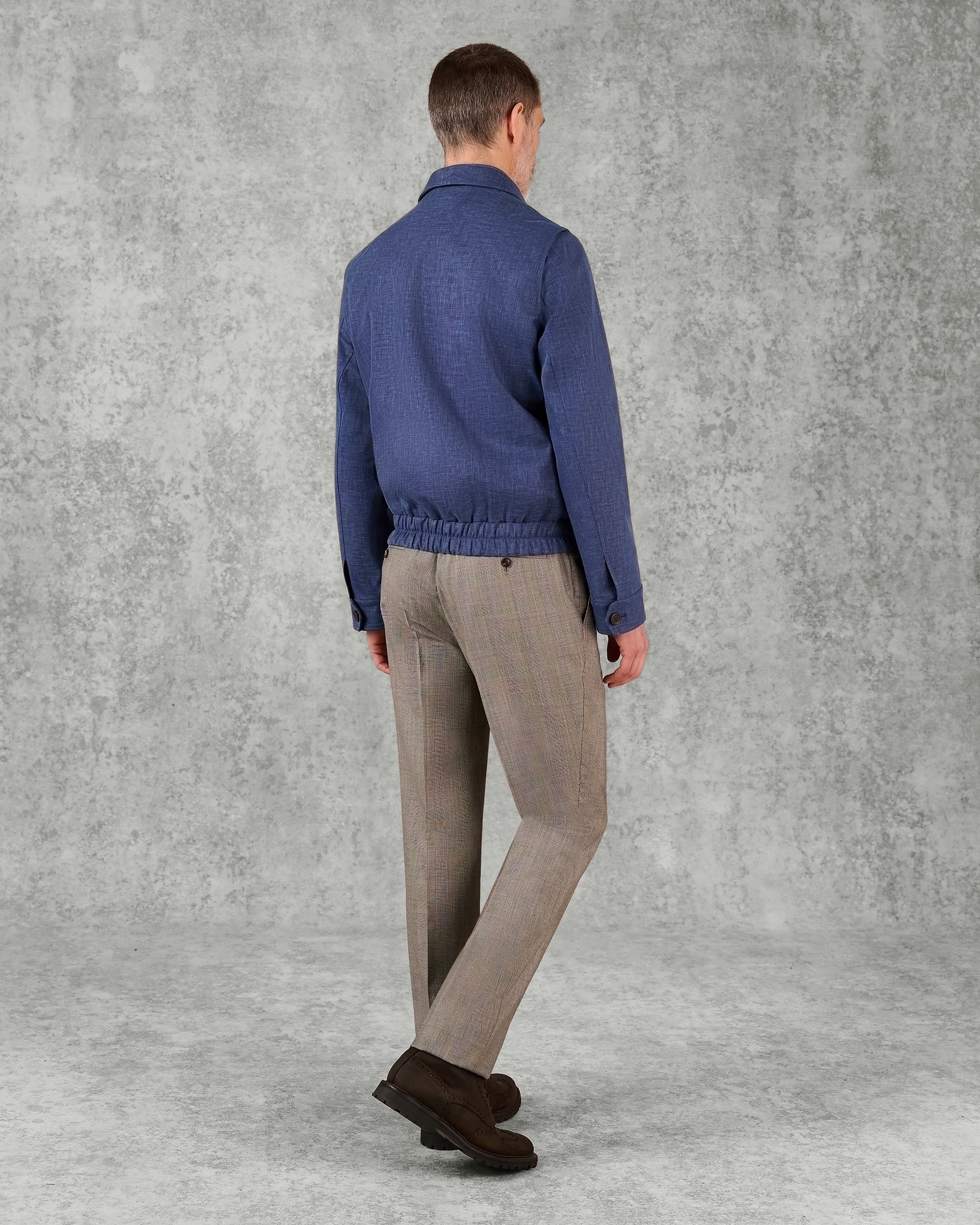 Elgin Blouson Hopsack Bomber Jacket