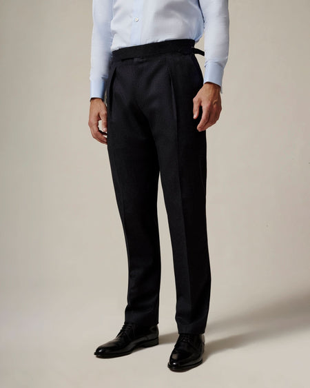 Bowles Wool Flannel FF Pants (NB)