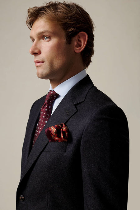 Bowles Flannel Wool Suit Jacket