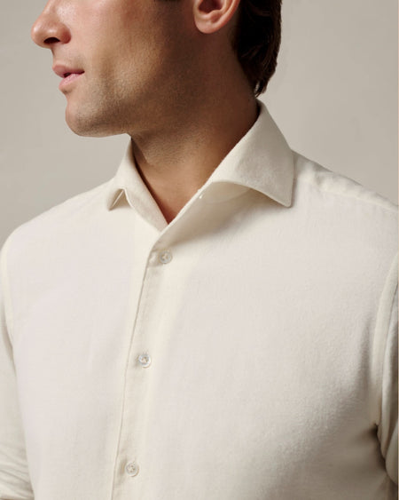 Rorie Brushed Twill Cotton Shirt