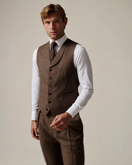 Newton Donegal Lambswool Waistcoat