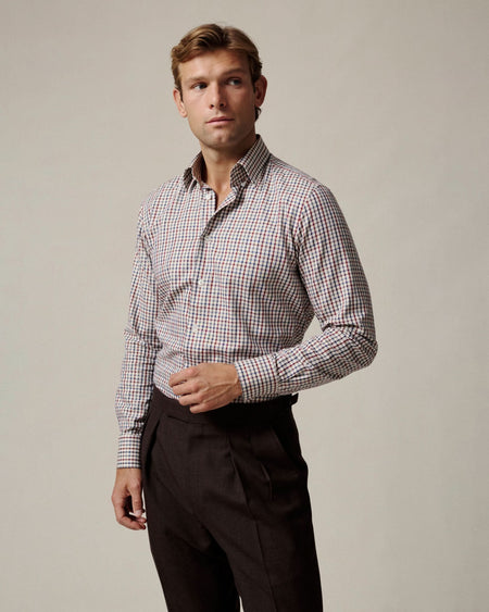 Kinnon Cotton Check Shirt